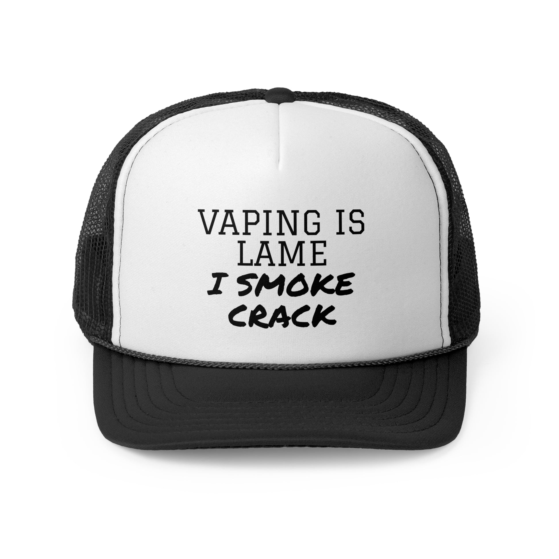 Vaping is Lame Trucker Cap - SatireMerch
