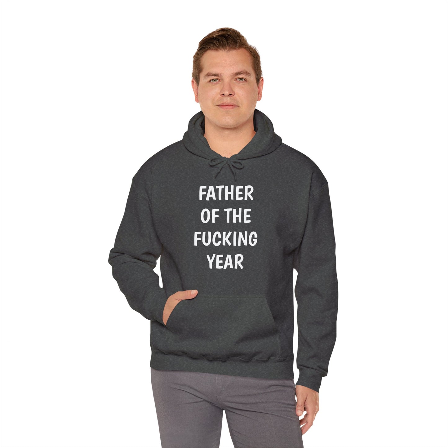 Father of the Year Hoodie - SatireMerch