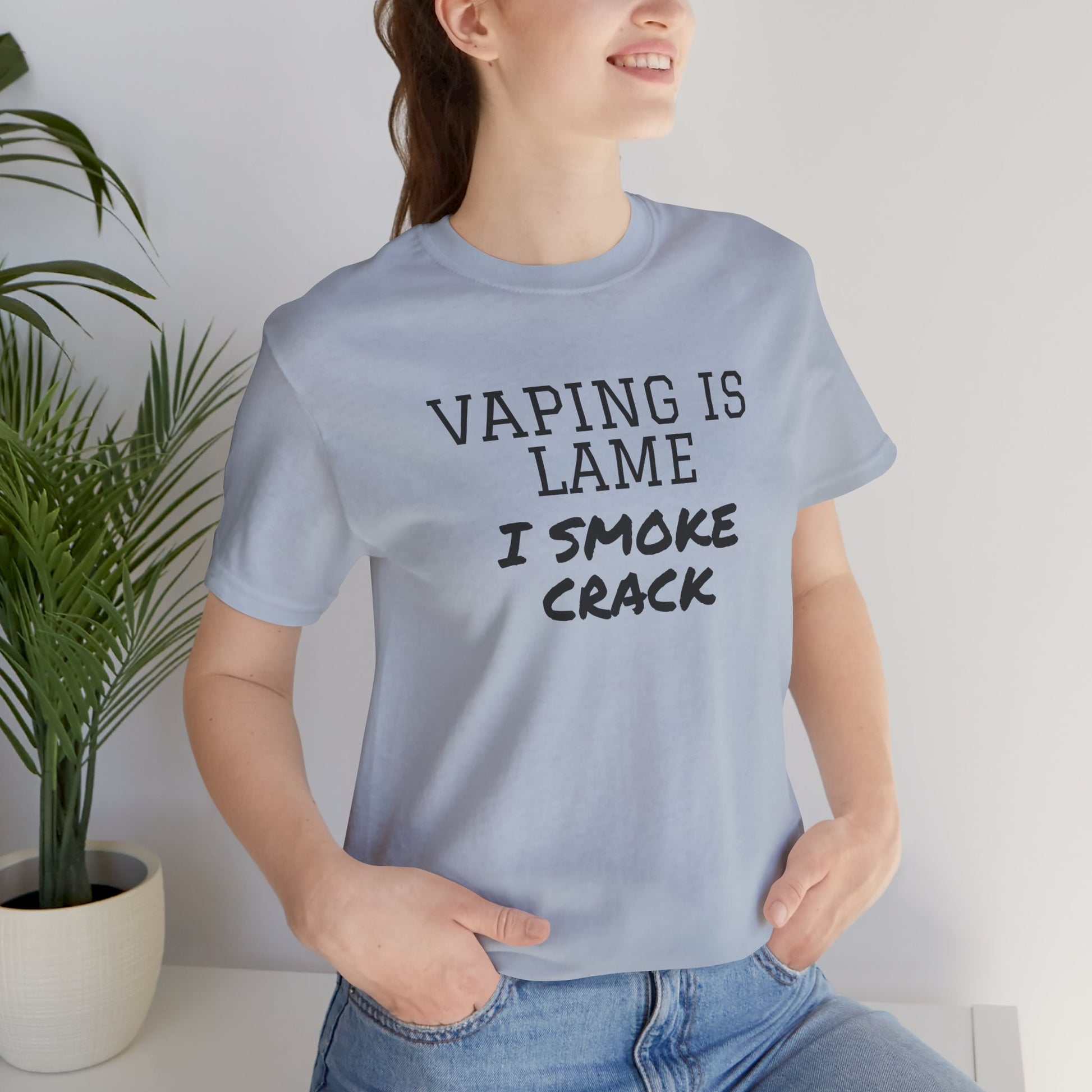 Vaping is Lame T-Shirt - SatireMerch
