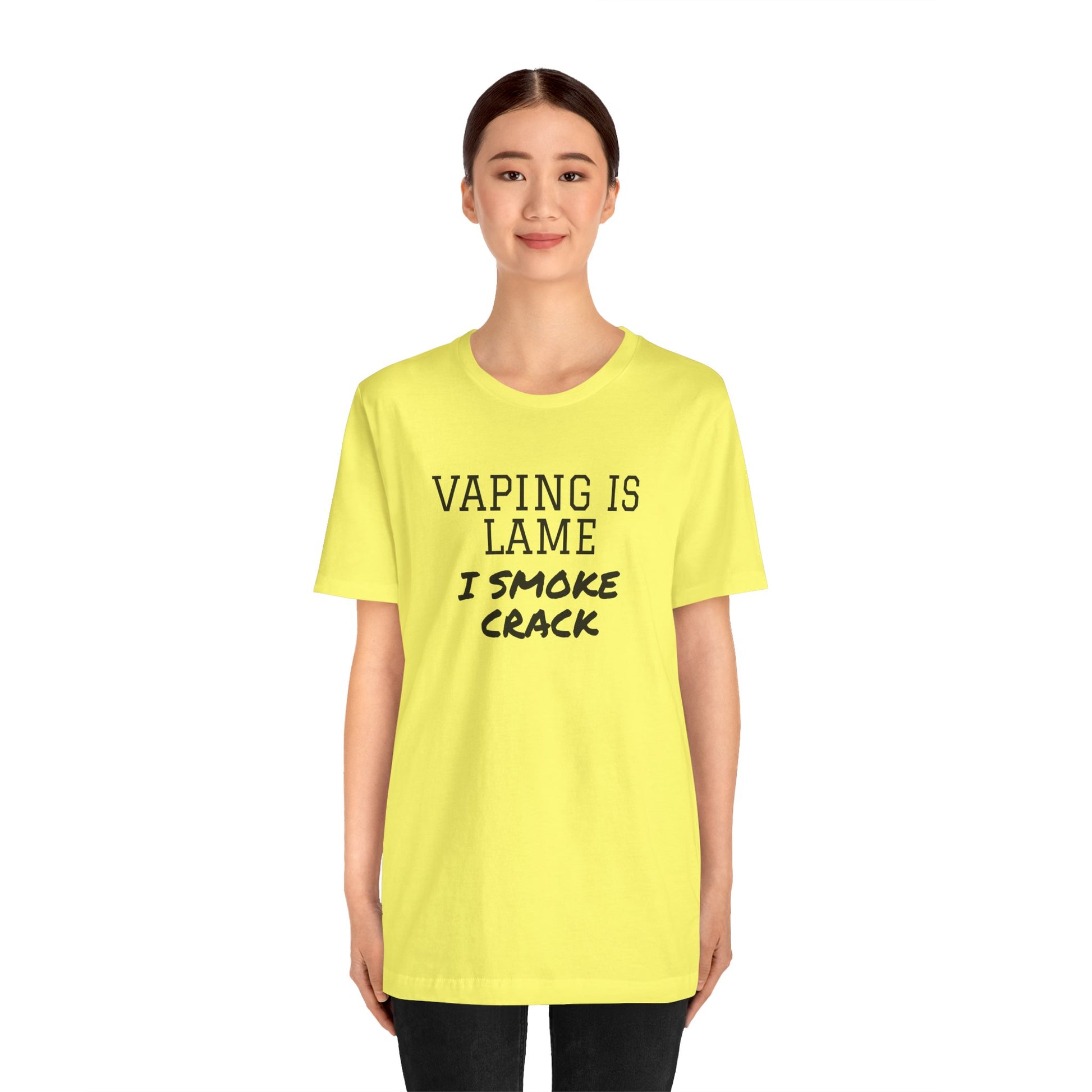 Vaping is Lame T-Shirt - SatireMerch