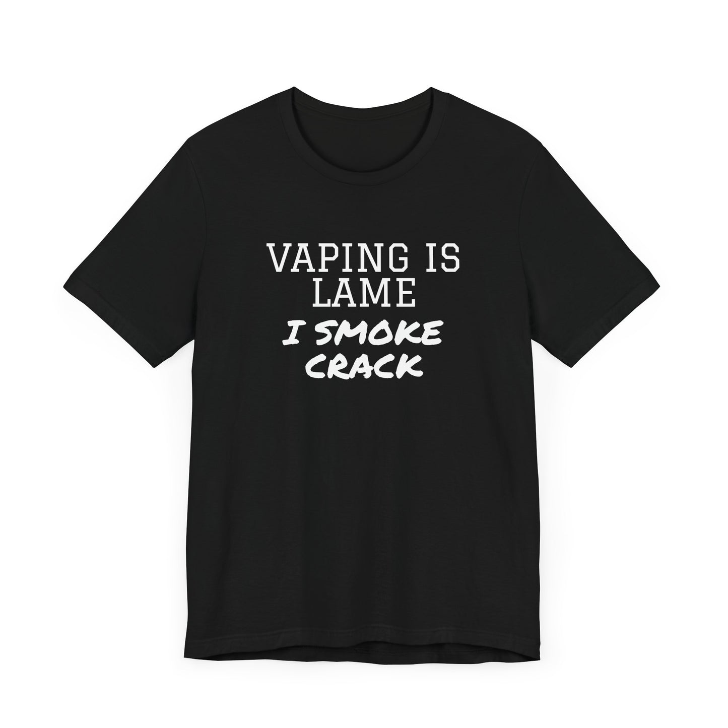 Vaping is Lame T-Shirt - SatireMerch