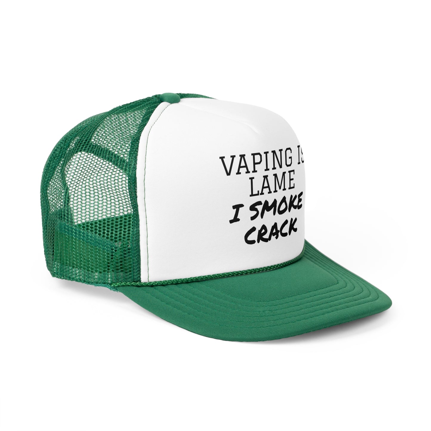 Vaping is Lame Trucker Cap - SatireMerch