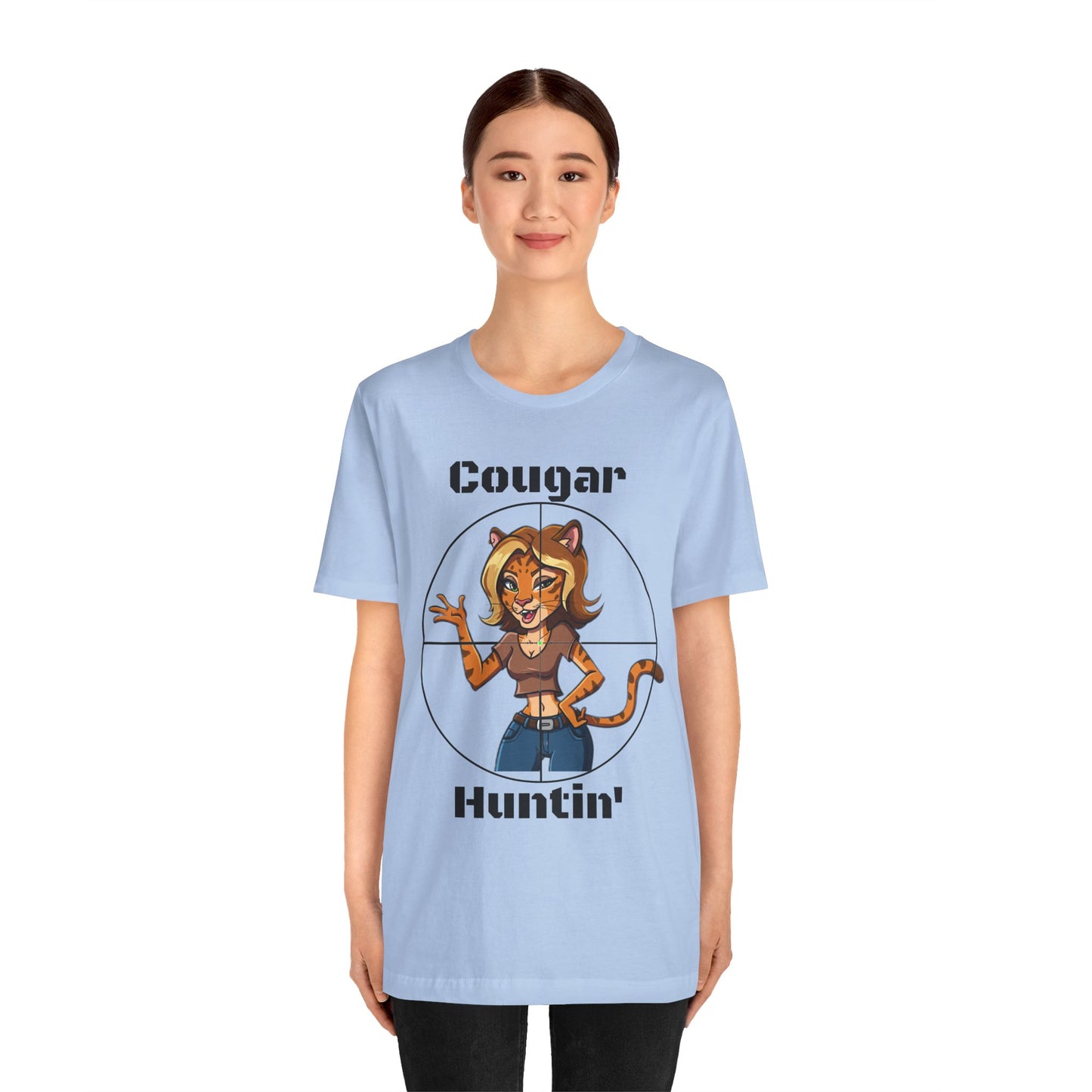 Cougar Hunting T-Shirt - SatireMerch
