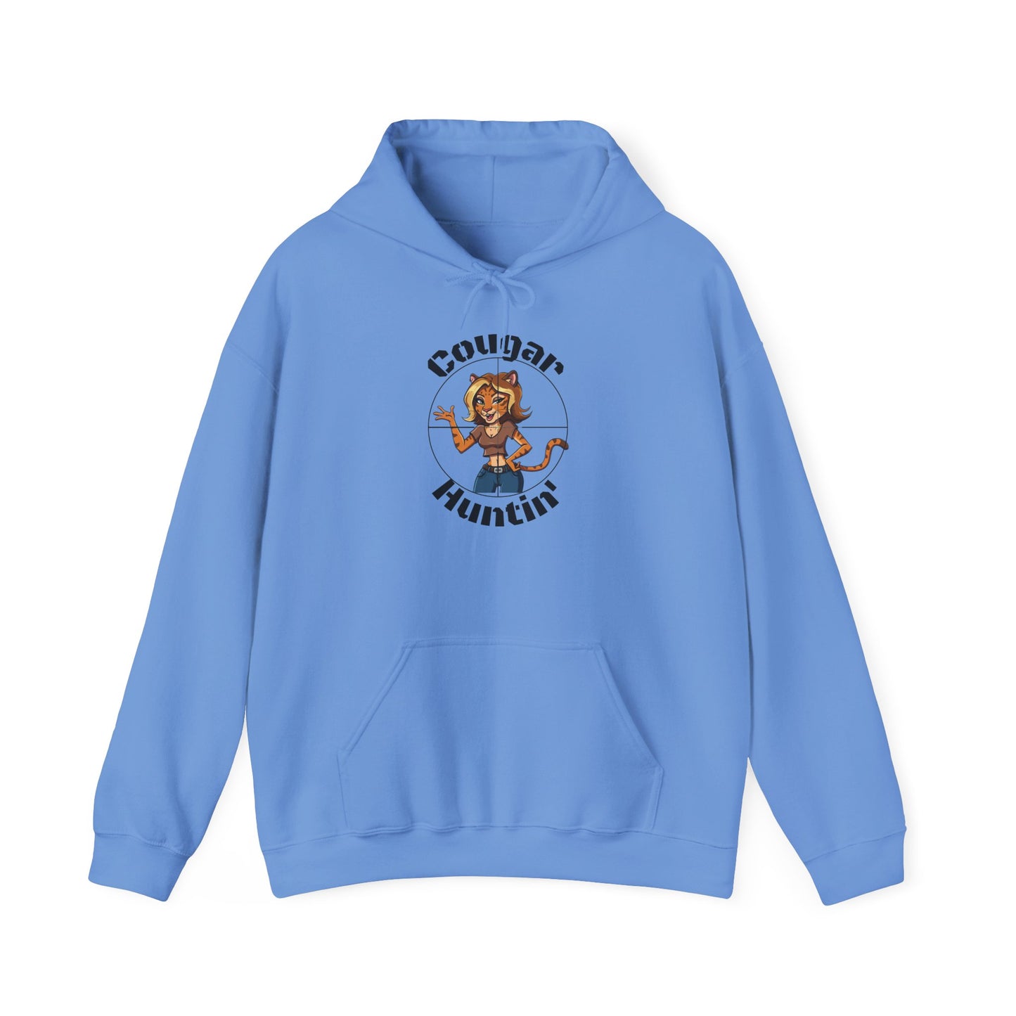 Cougar Huntin' Hoodie - SatireMerch
