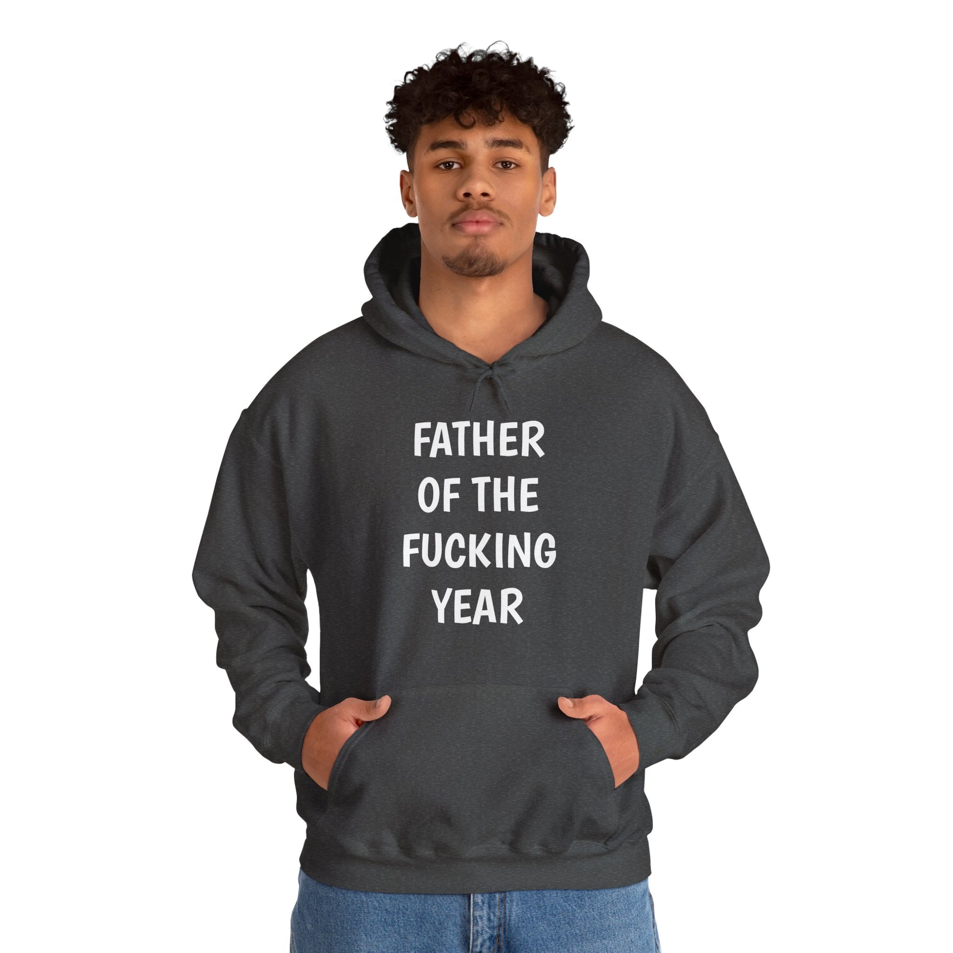Father of the Year Hoodie - SatireMerch
