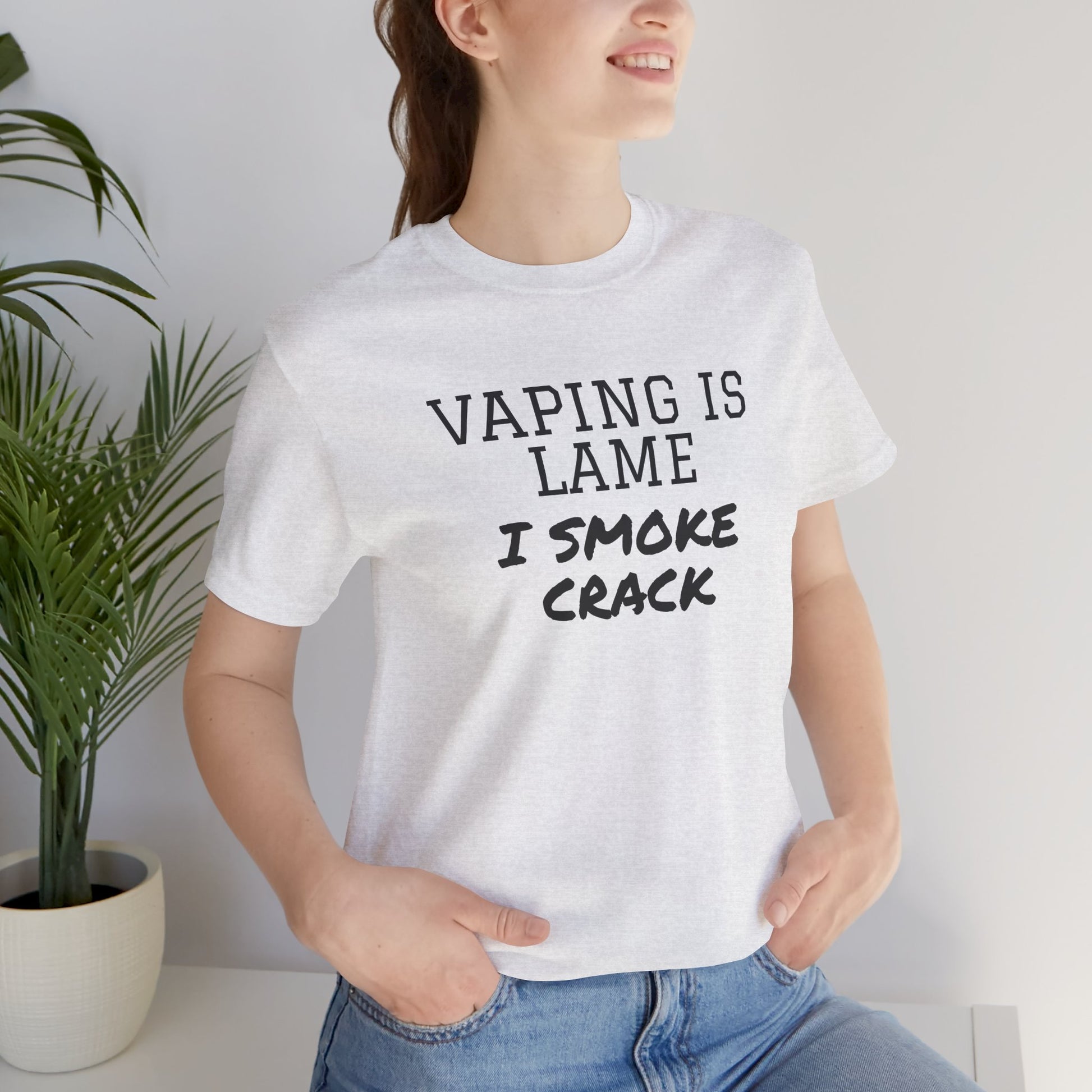 Vaping is Lame T-Shirt - SatireMerch