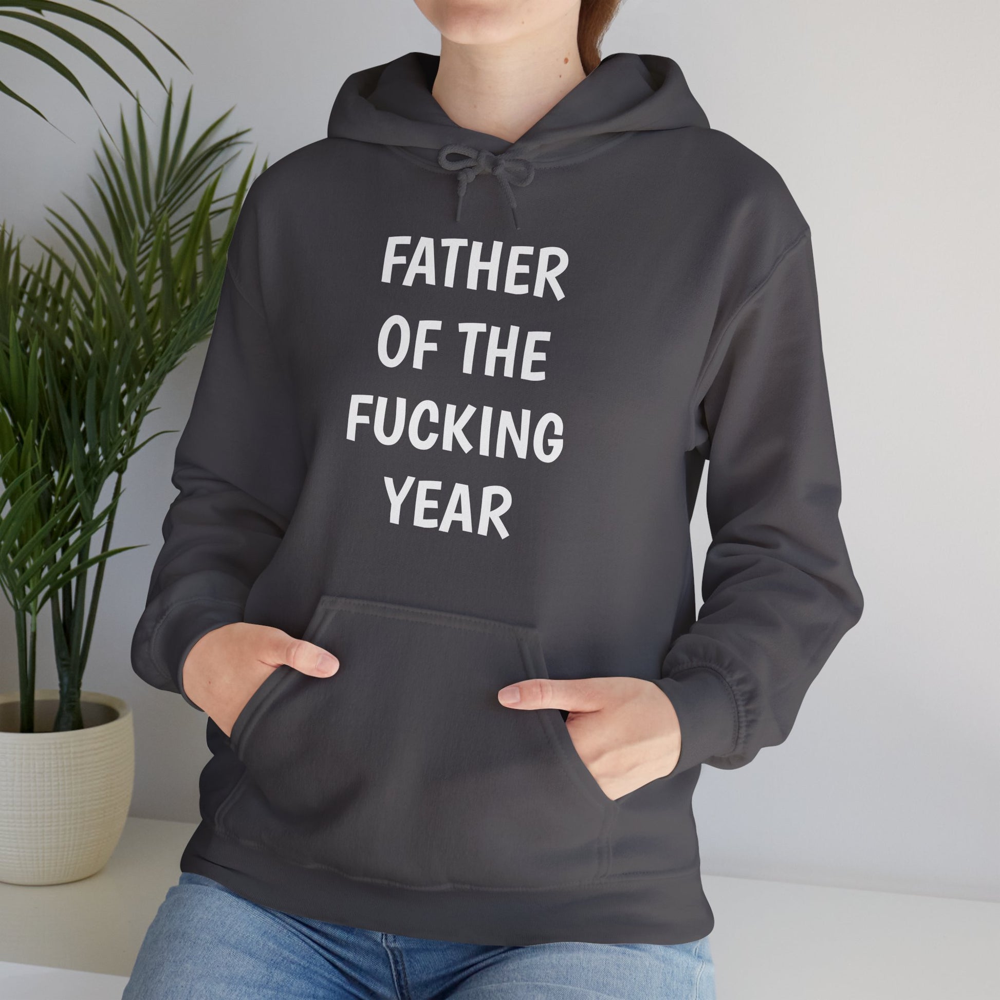 Father of the Year Hoodie - SatireMerch