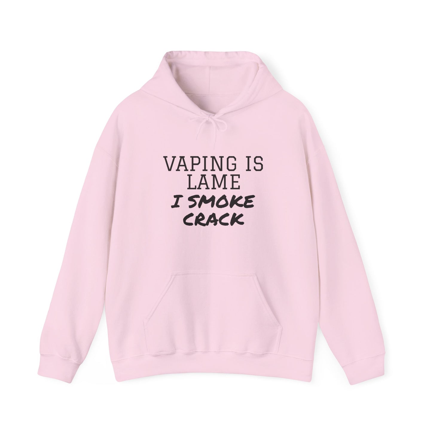 Vaping is Lame Hoodie - SatireMerch