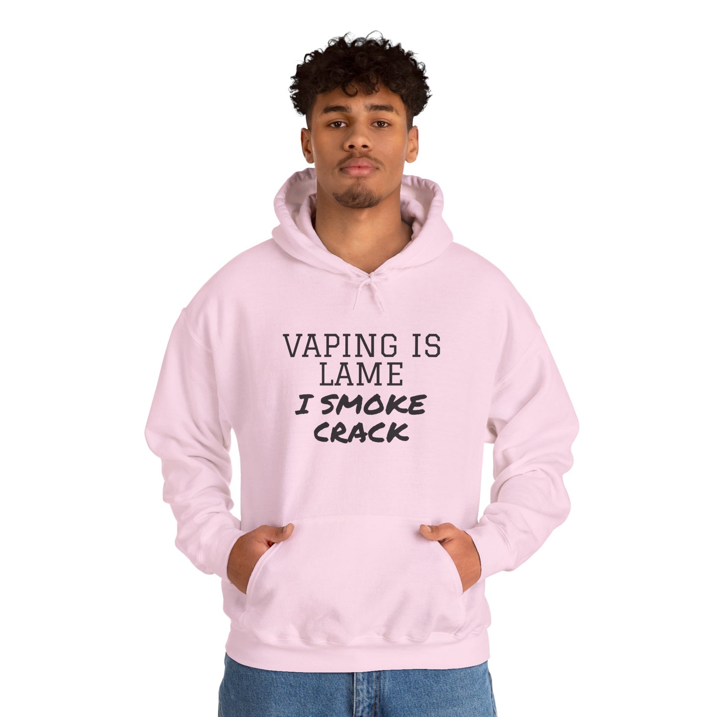 Vaping is Lame Hoodie - SatireMerch