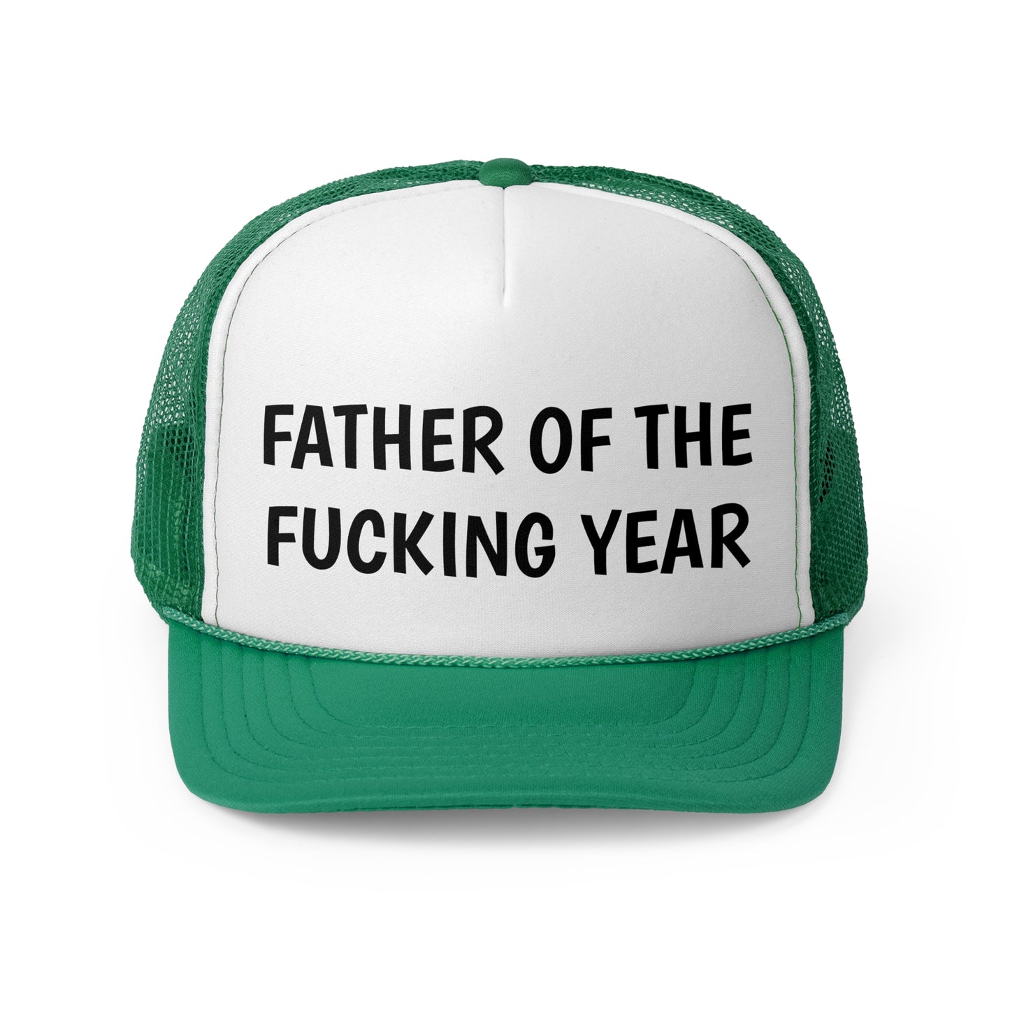 Father of the Year Trucker Cap - SatireMerch