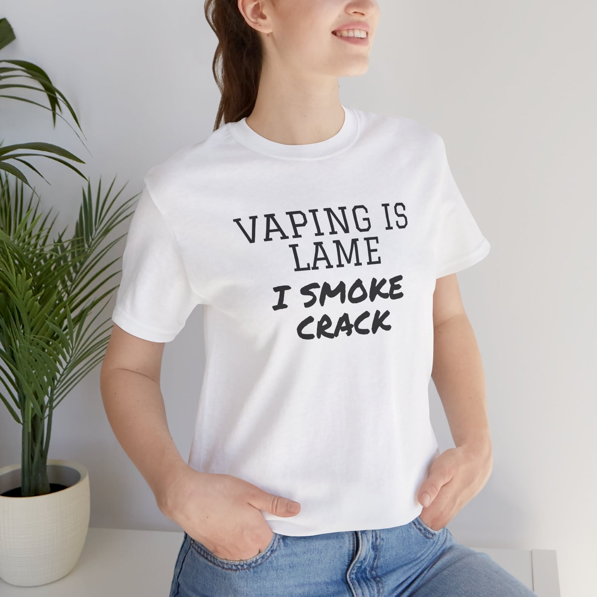Vaping is Lame T-Shirt - SatireMerch