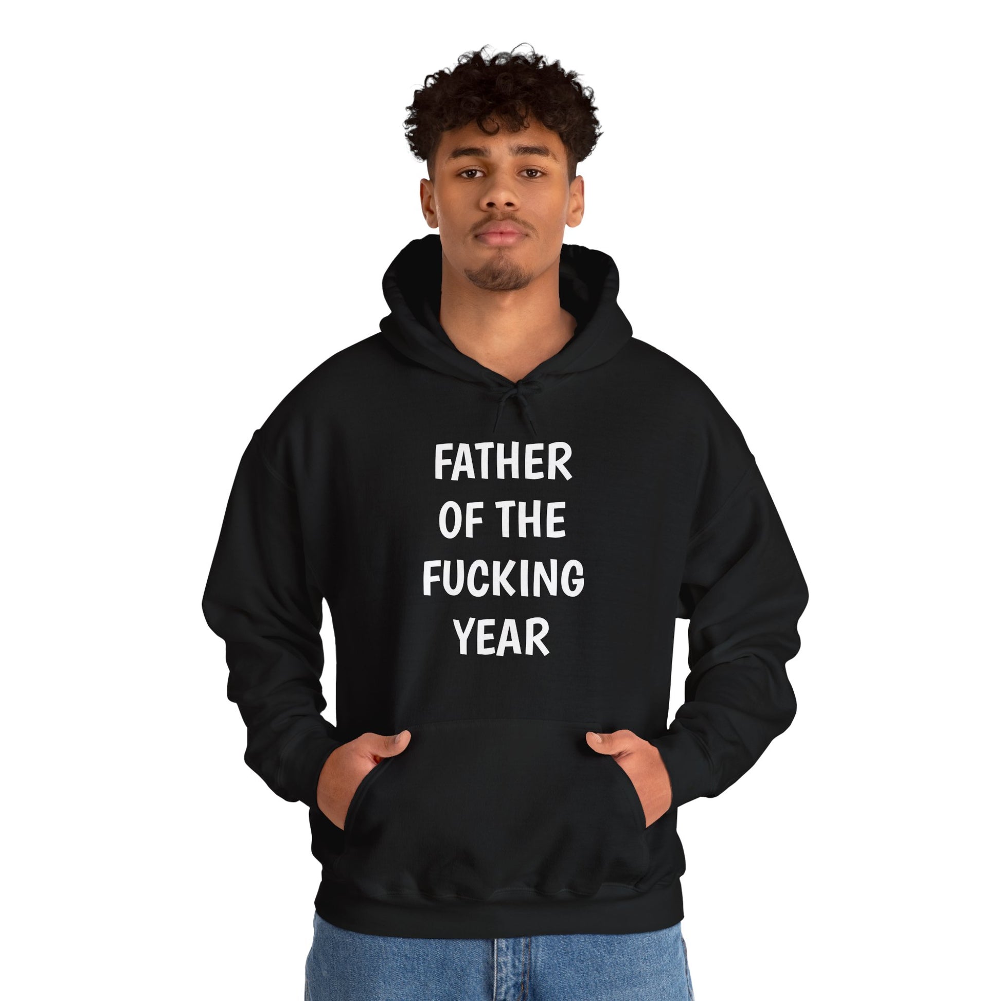 Father of the Year Hoodie - SatireMerch