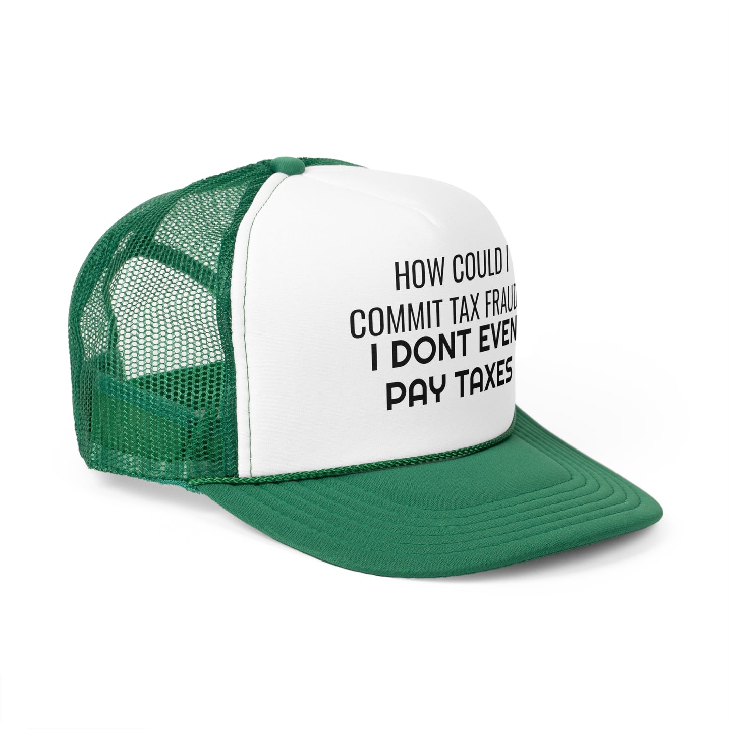 Tax Fraud Trucker Cap - SatireMerch