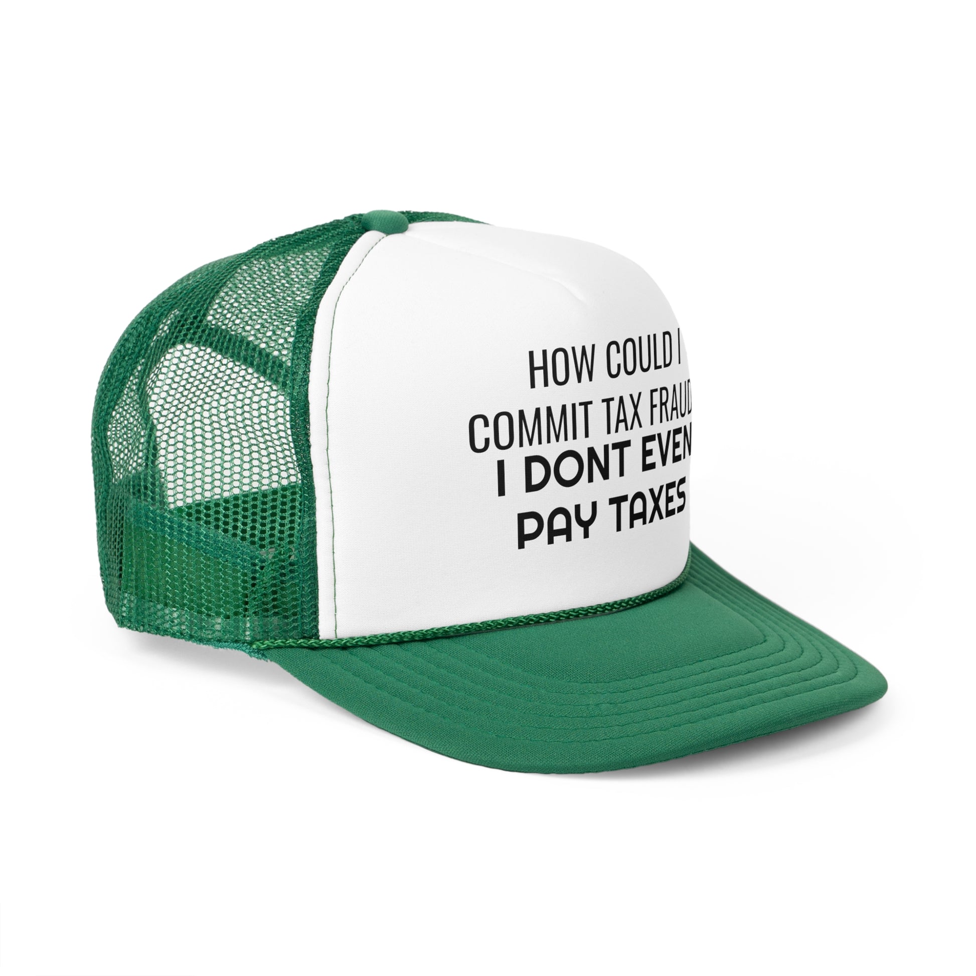 Tax Fraud Trucker Cap - SatireMerch
