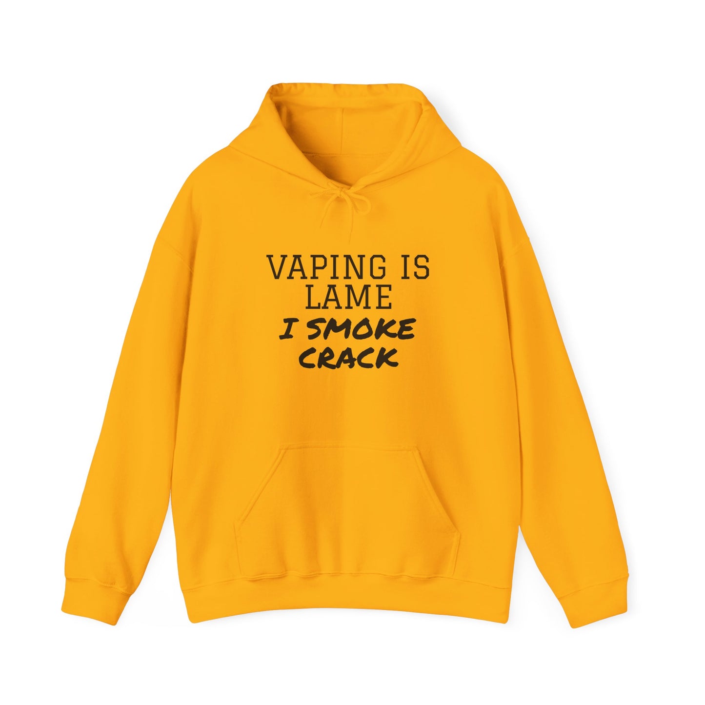Vaping is Lame Hoodie - SatireMerch