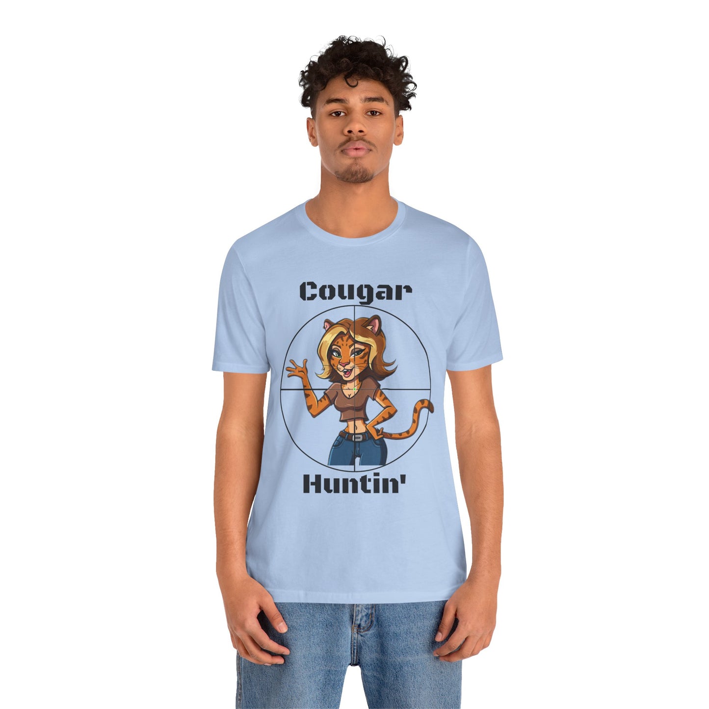 Cougar Hunting T-Shirt - SatireMerch