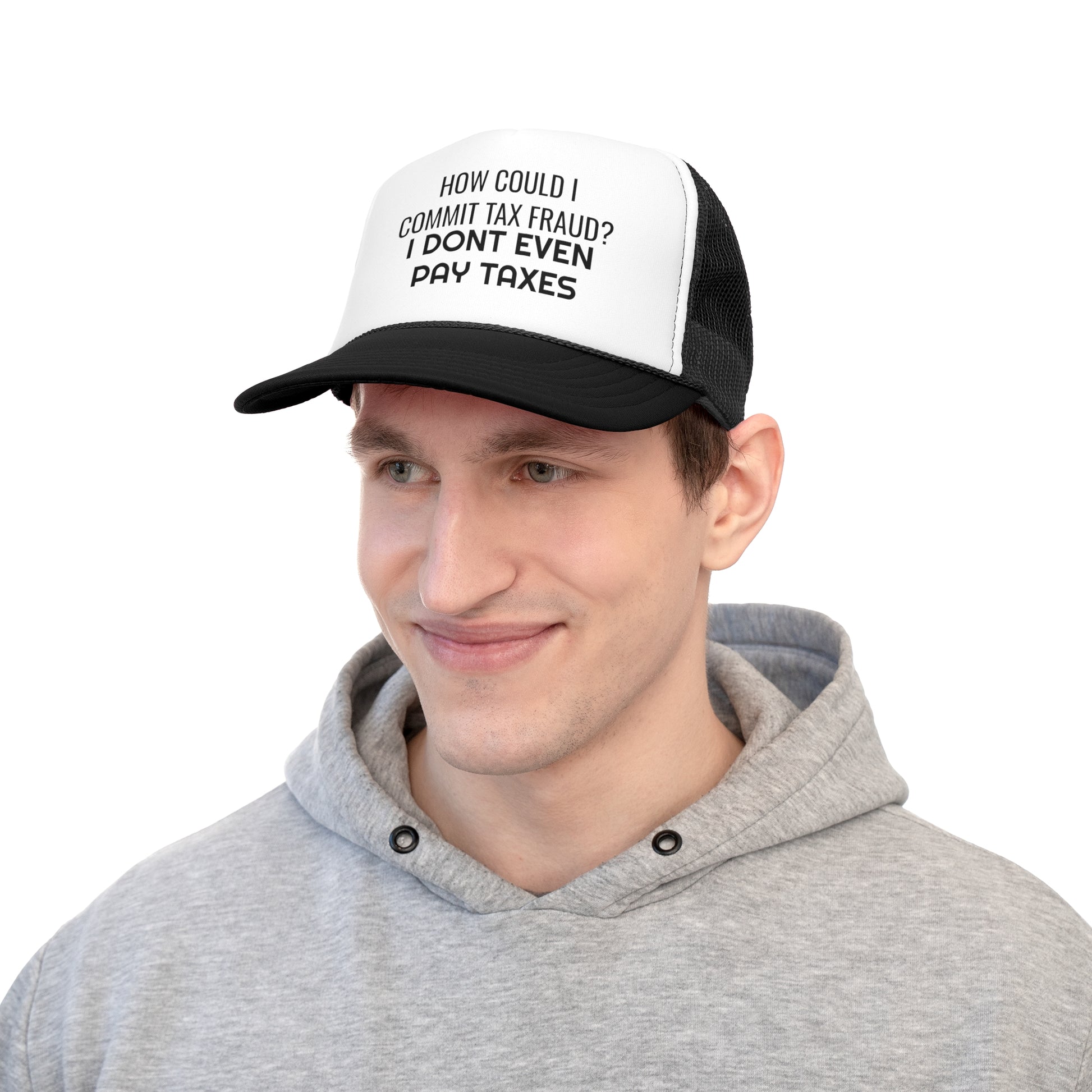 Tax Fraud Trucker Cap - SatireMerch