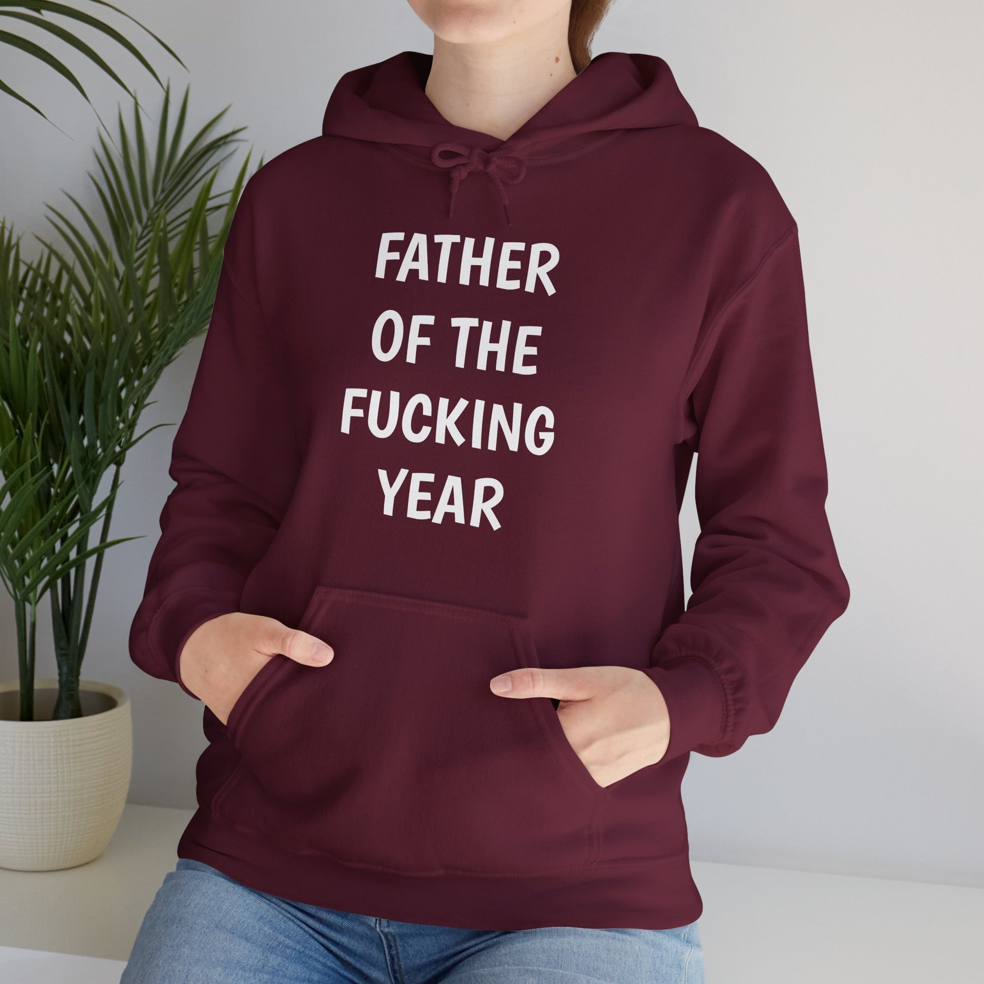 Father of the Year Hoodie - SatireMerch