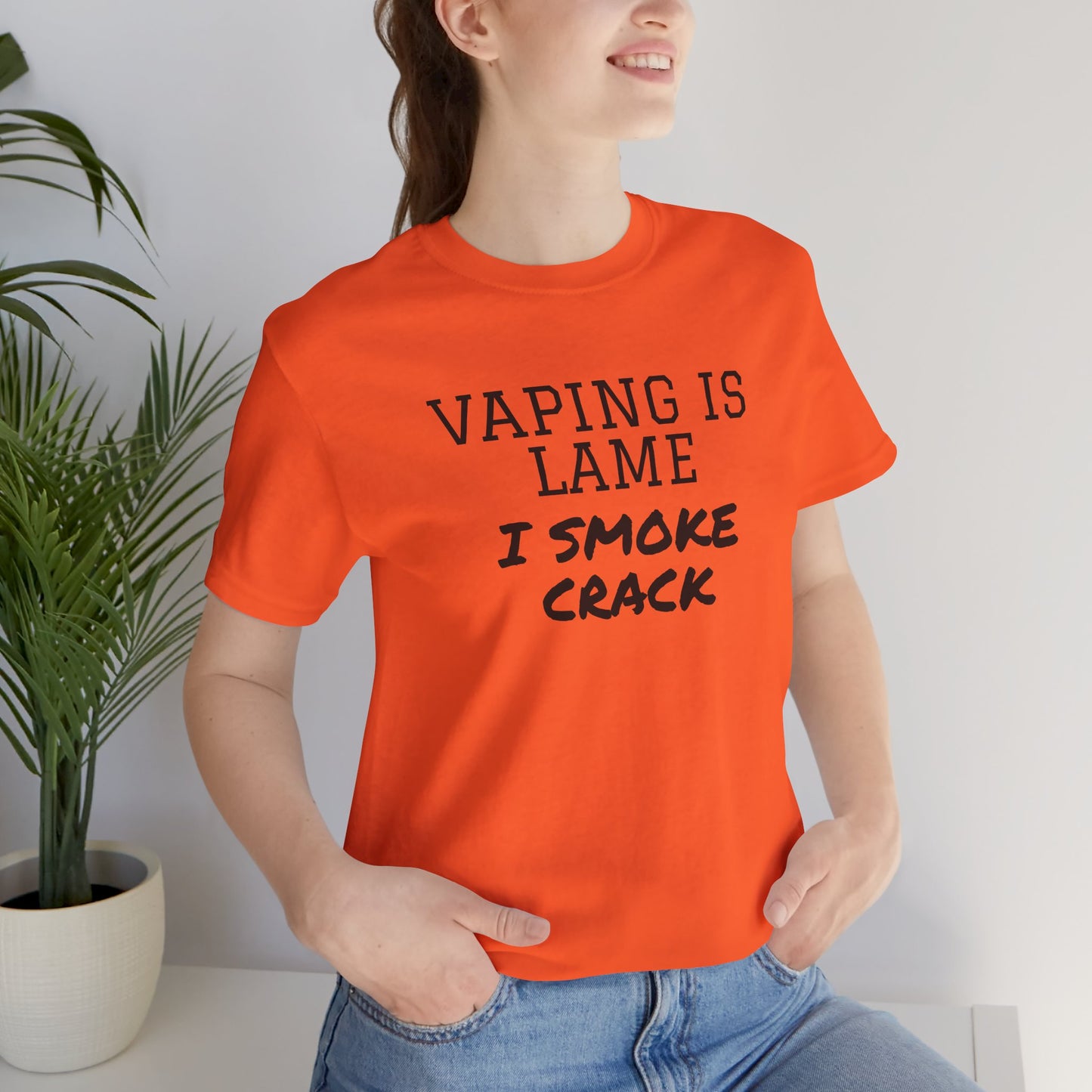 Vaping is Lame T-Shirt - SatireMerch