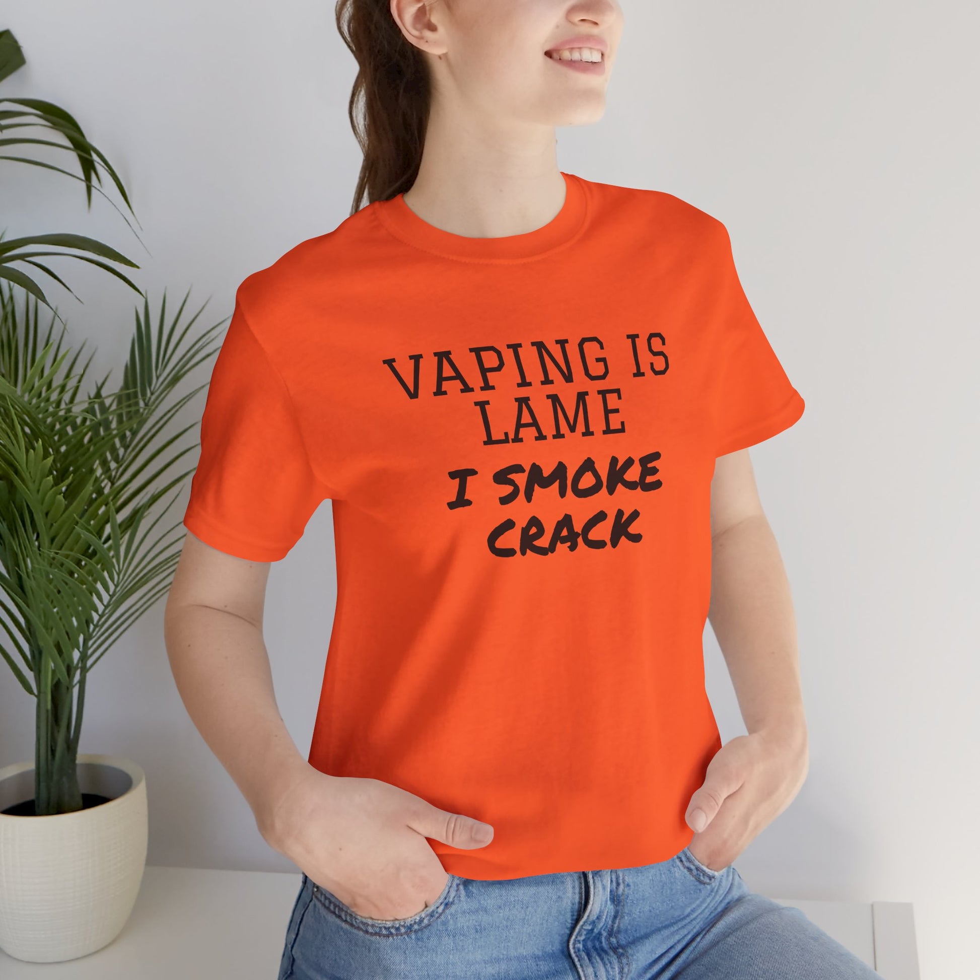 Vaping is Lame T-Shirt - SatireMerch
