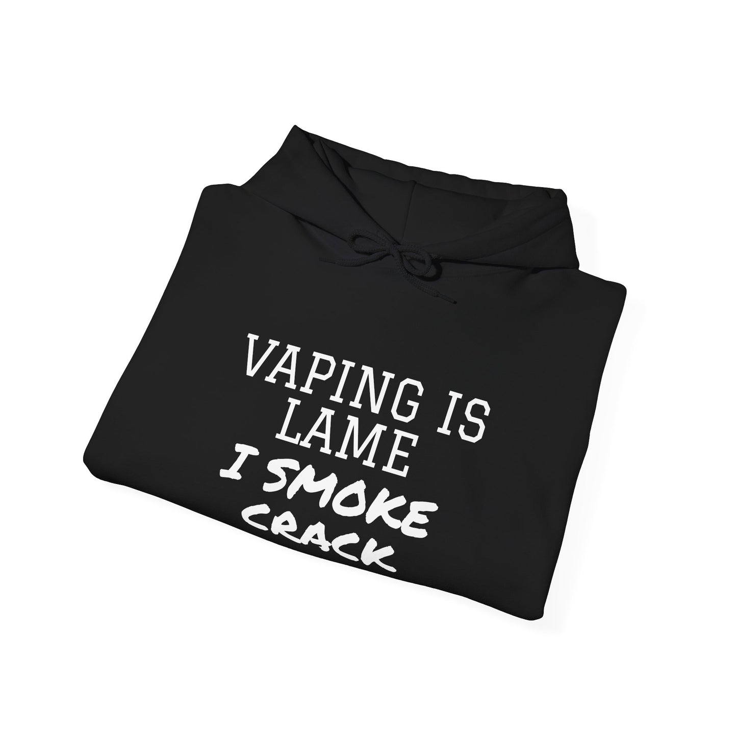 Vaping is Lame Hoodie - SatireMerch