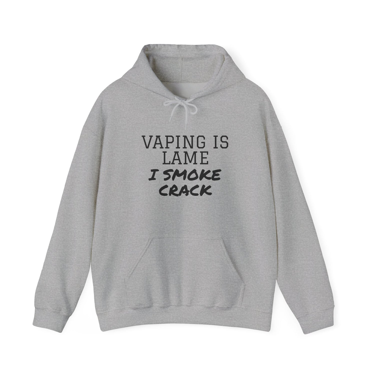 Vaping is Lame Hoodie - SatireMerch