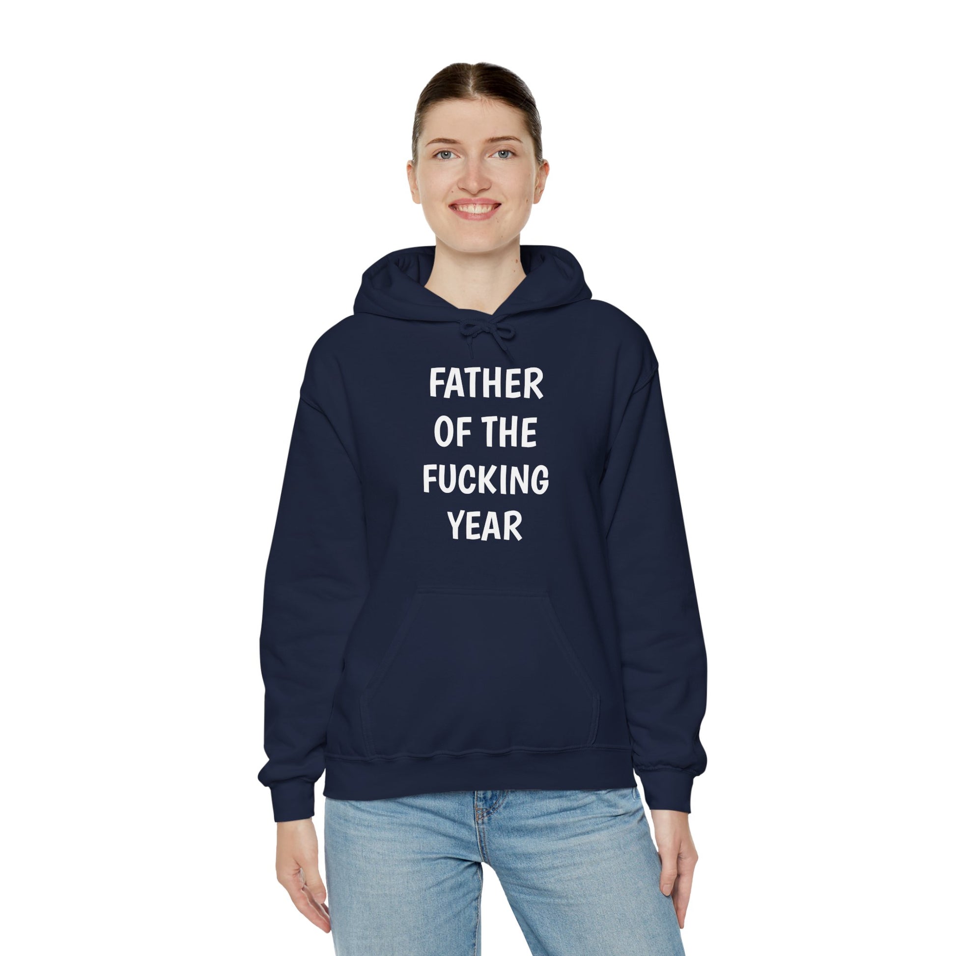 Father of the Year Hoodie - SatireMerch