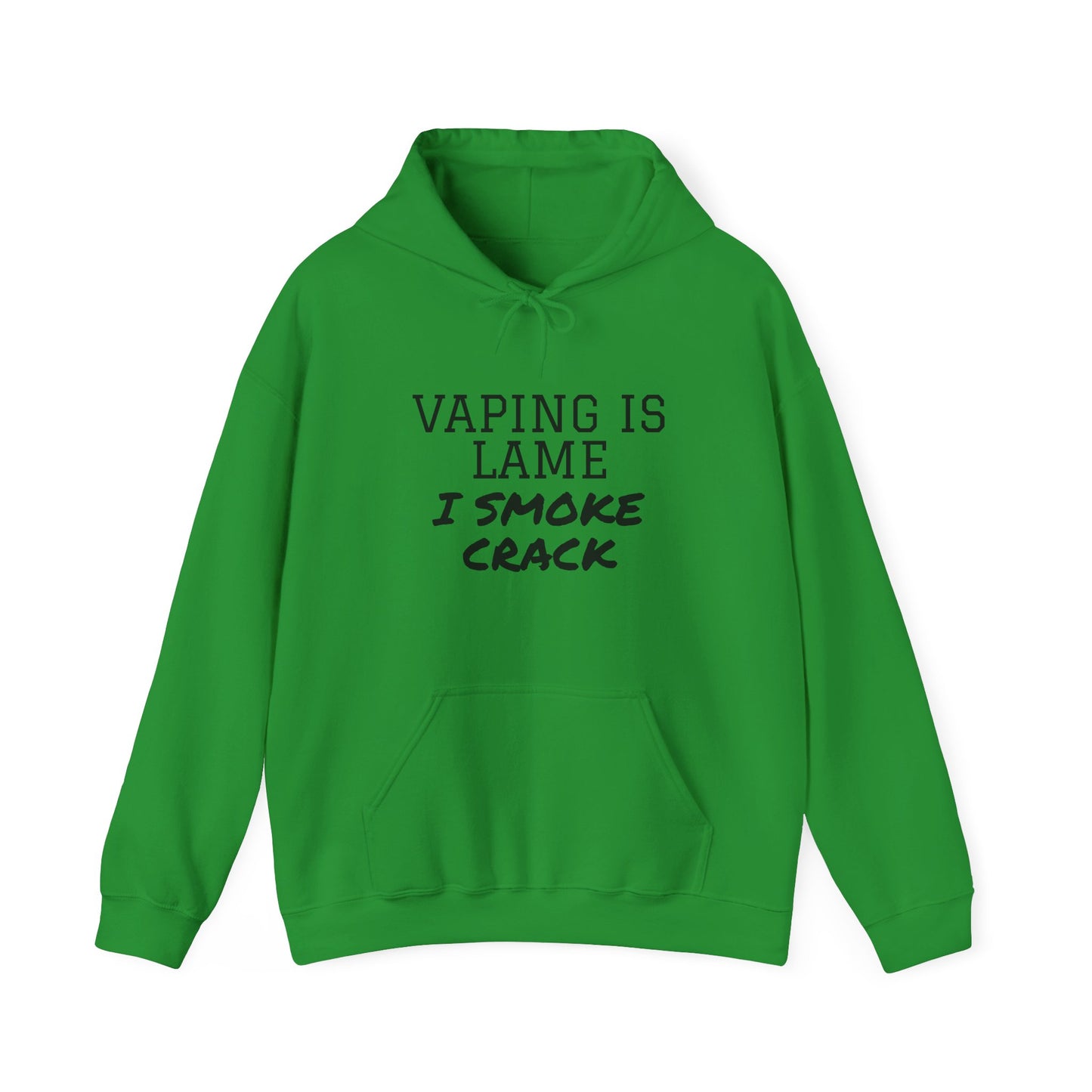 Vaping is Lame Hoodie - SatireMerch