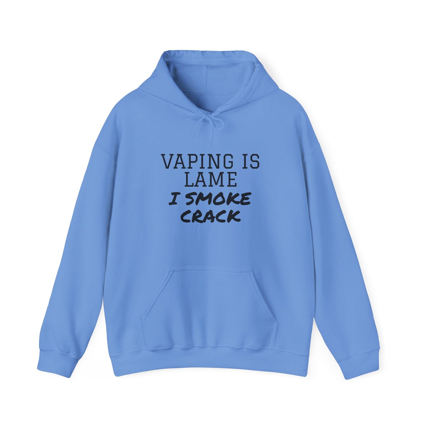 Vaping is Lame Hoodie - SatireMerch