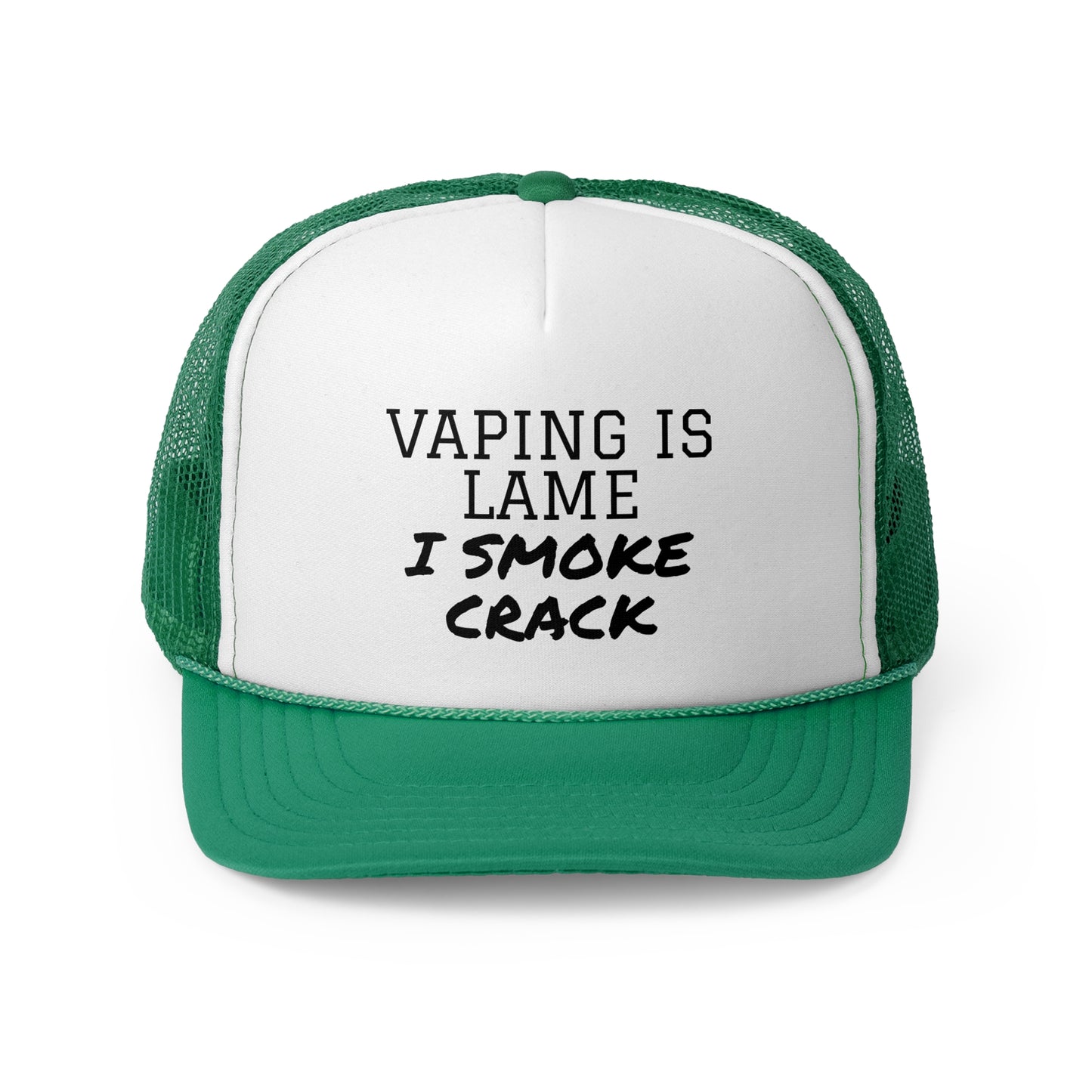Vaping is Lame Trucker Cap - SatireMerch