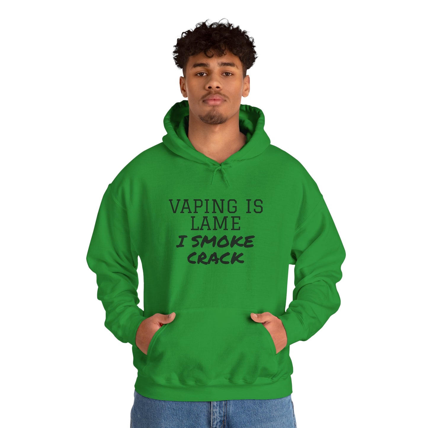 Vaping is Lame Hoodie - SatireMerch