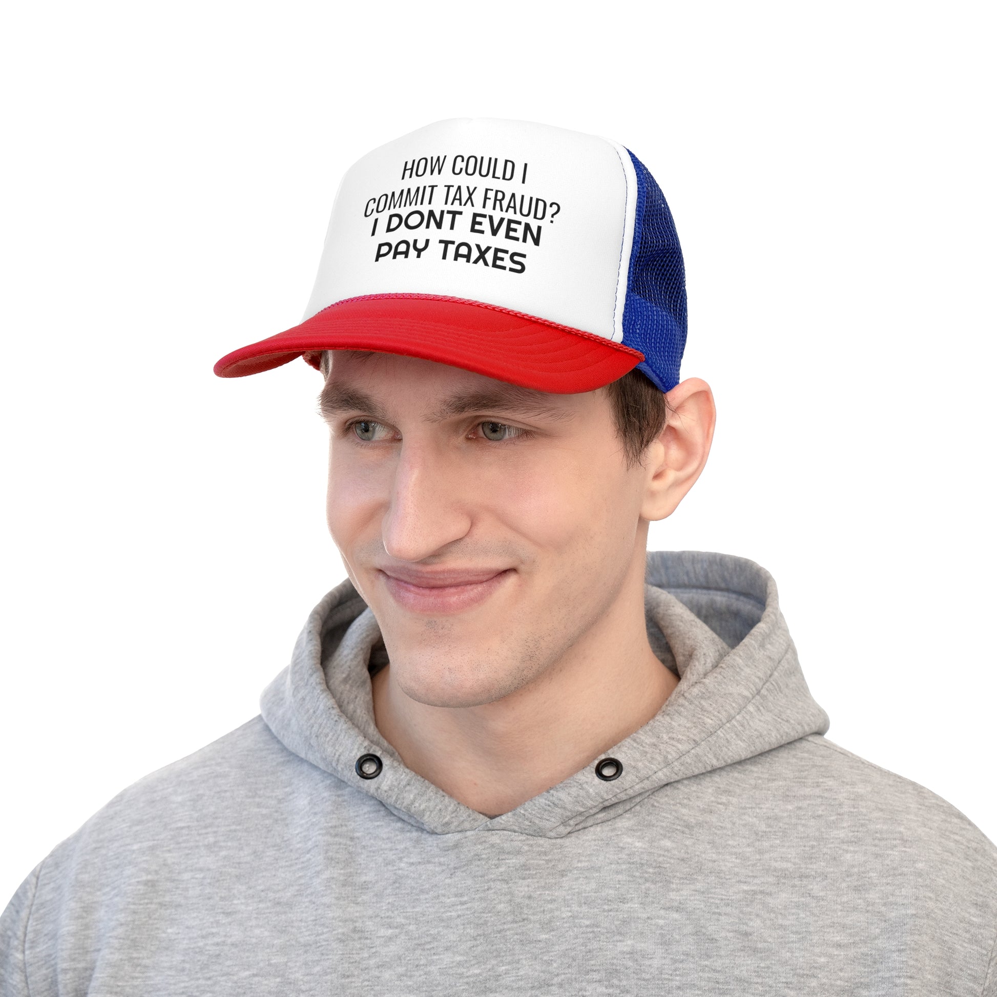 Tax Fraud Trucker Cap - SatireMerch