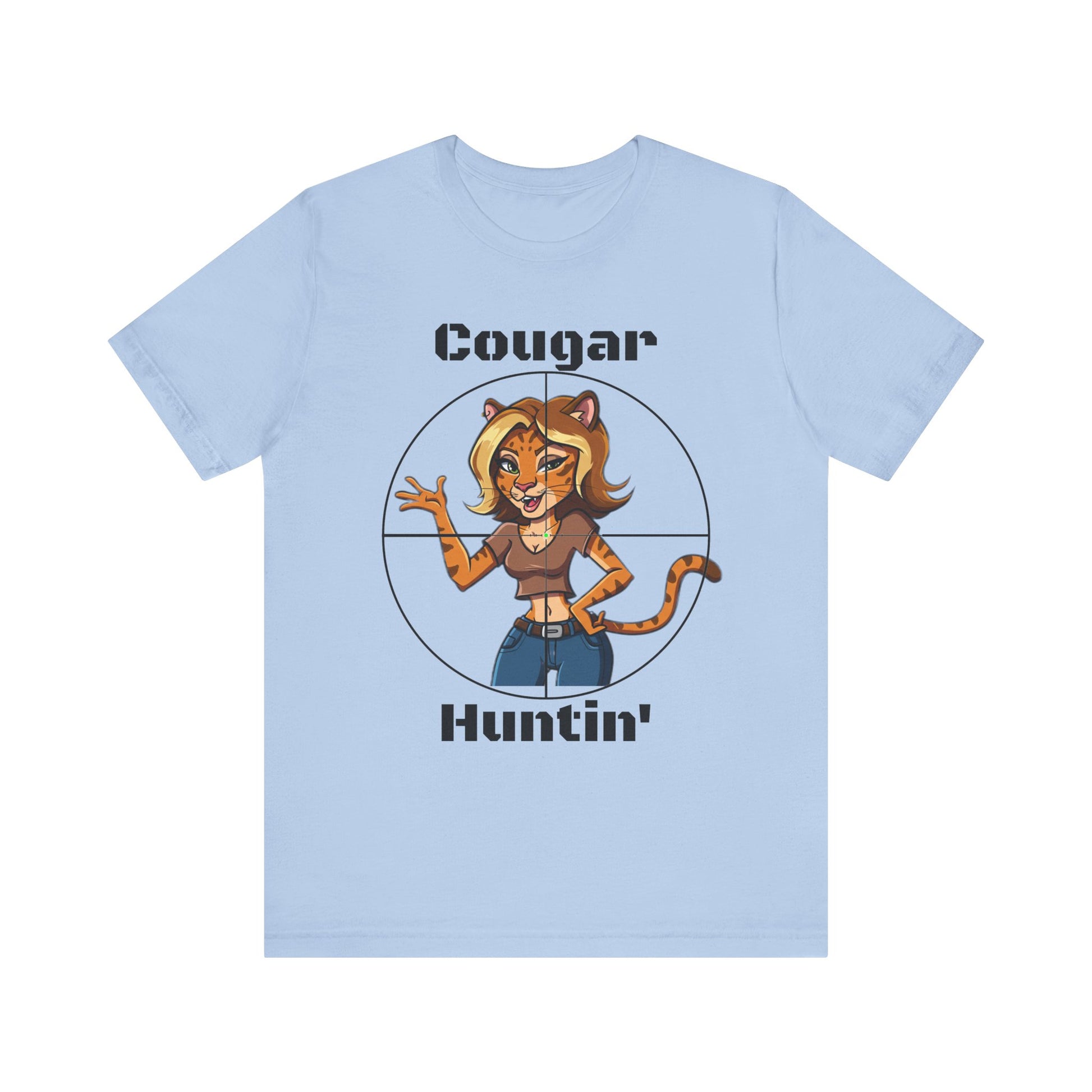 Cougar Hunting T-Shirt - SatireMerch