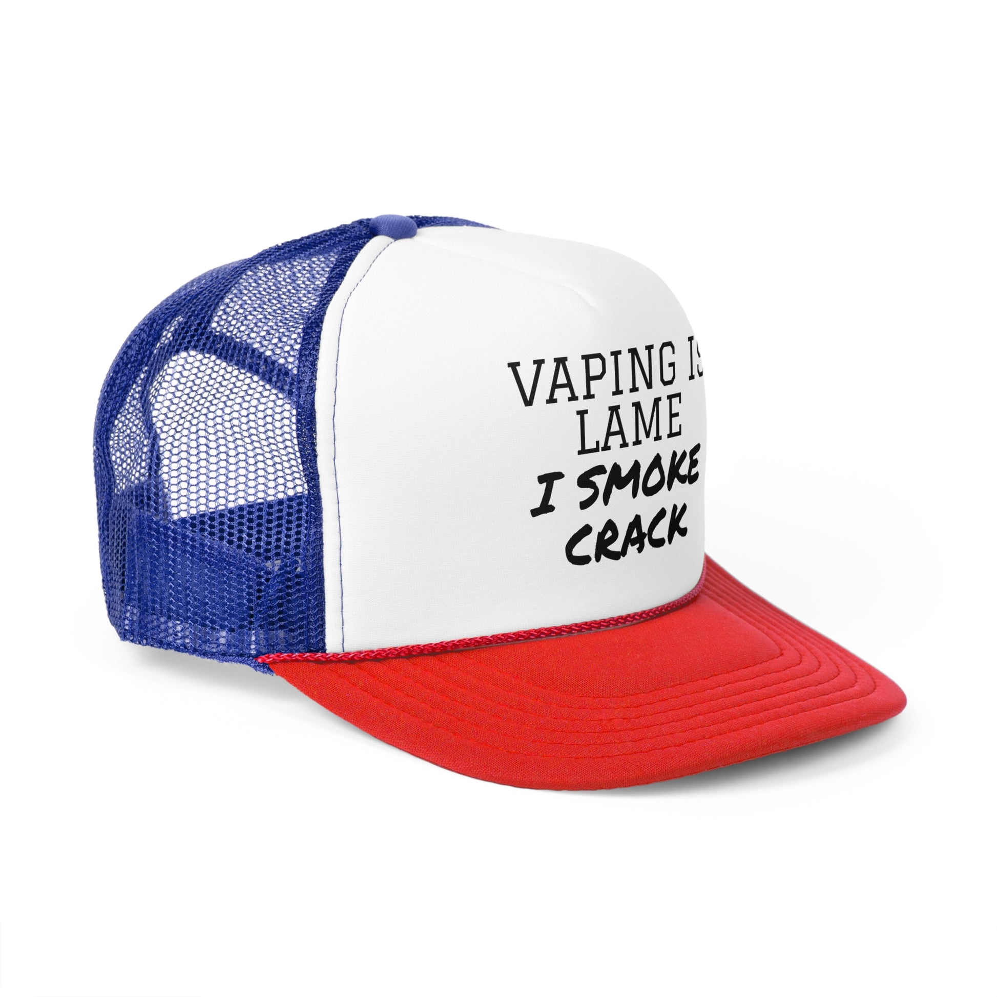 Vaping is Lame Trucker Cap - SatireMerch