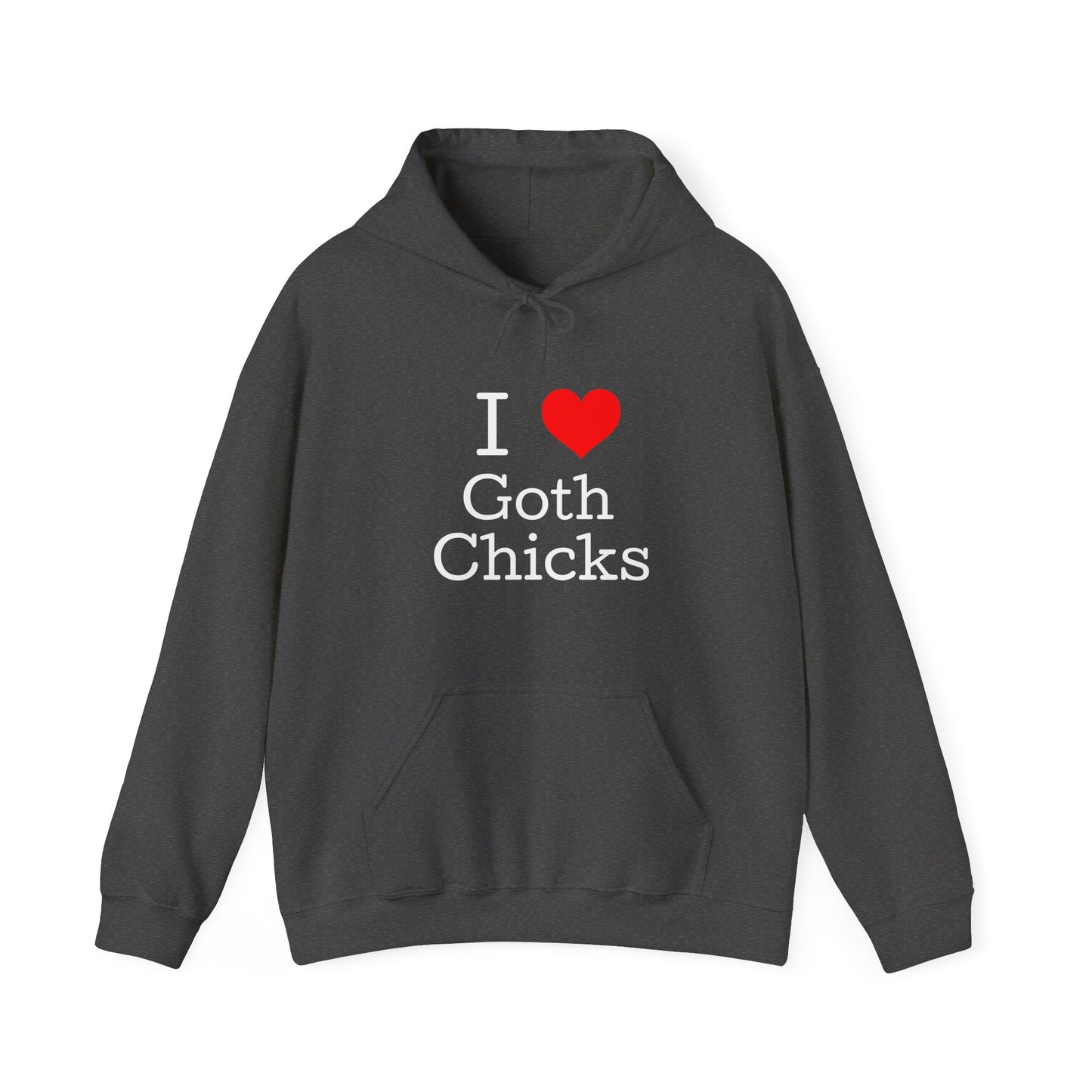 Goth Chick Hoodie - SatireMerch