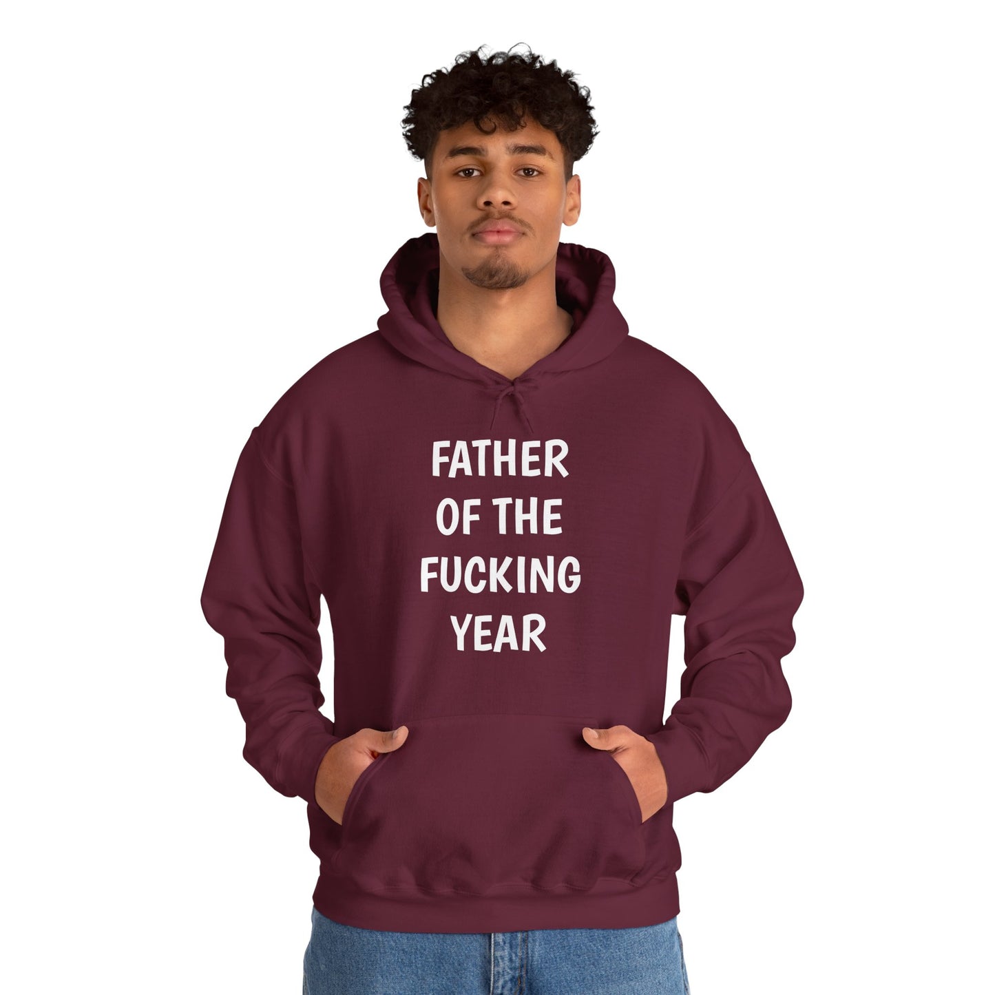 Father of the Year Hoodie - SatireMerch