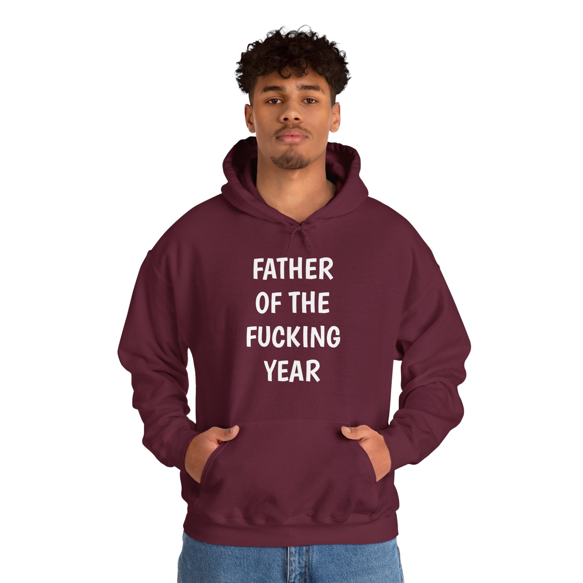 Father of the Year Hoodie - SatireMerch