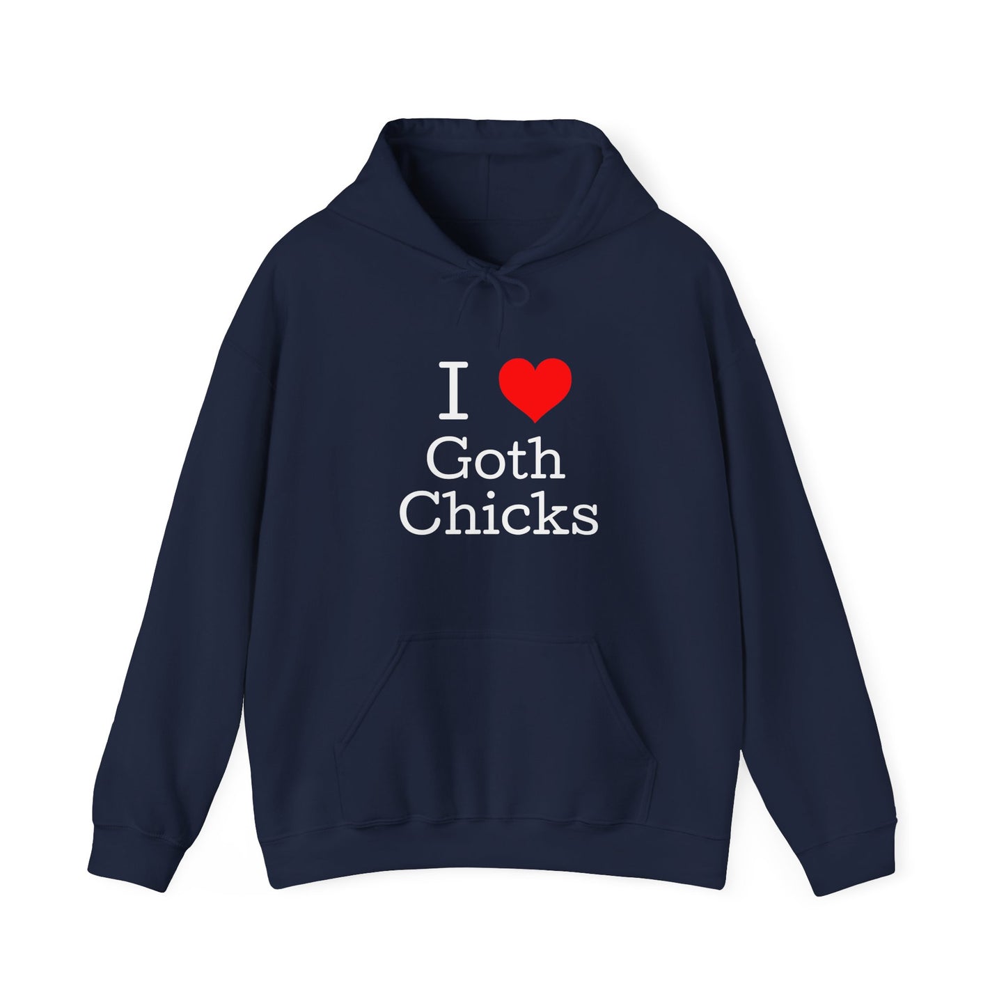 Goth Chick Hoodie - SatireMerch