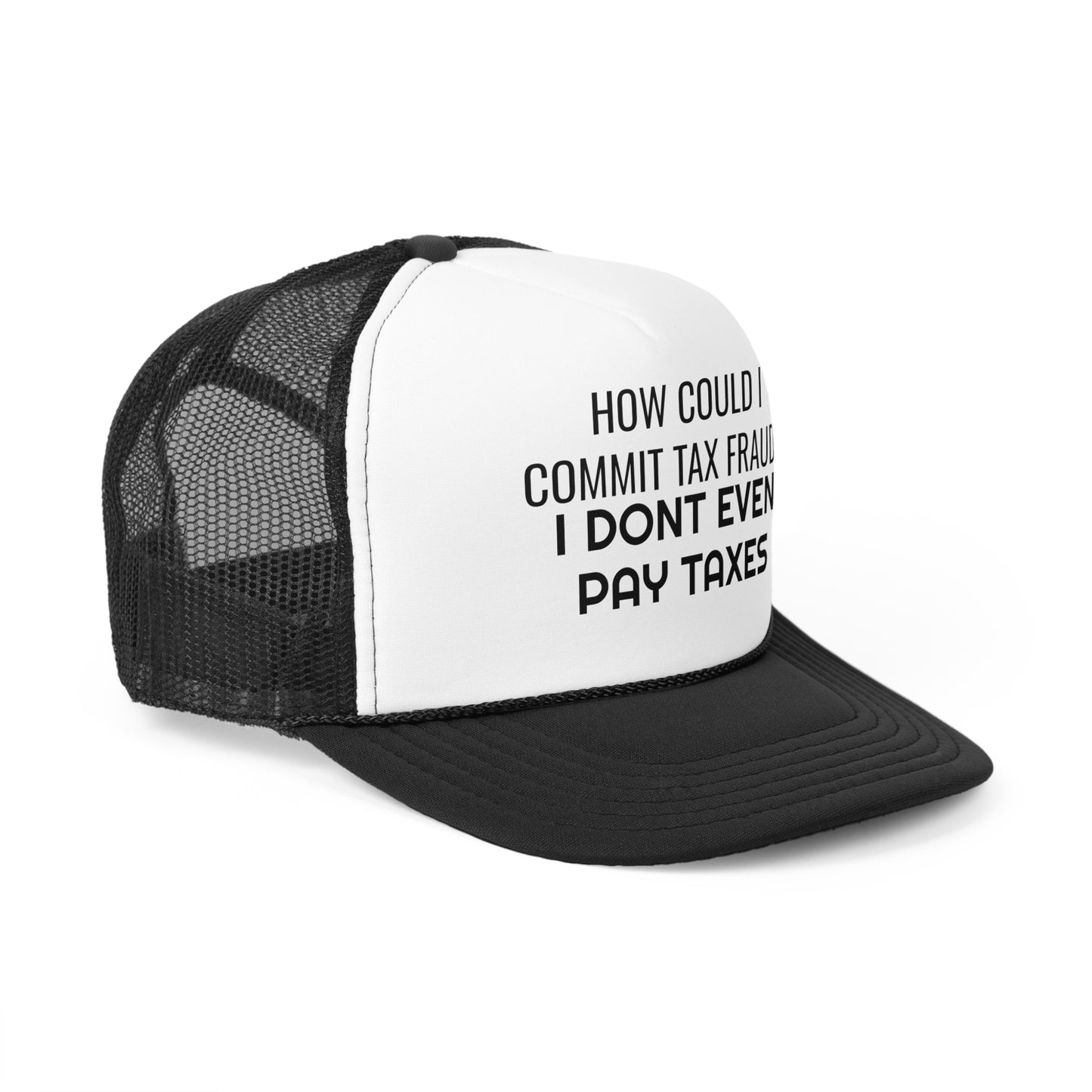 Tax Fraud Trucker Cap - SatireMerch