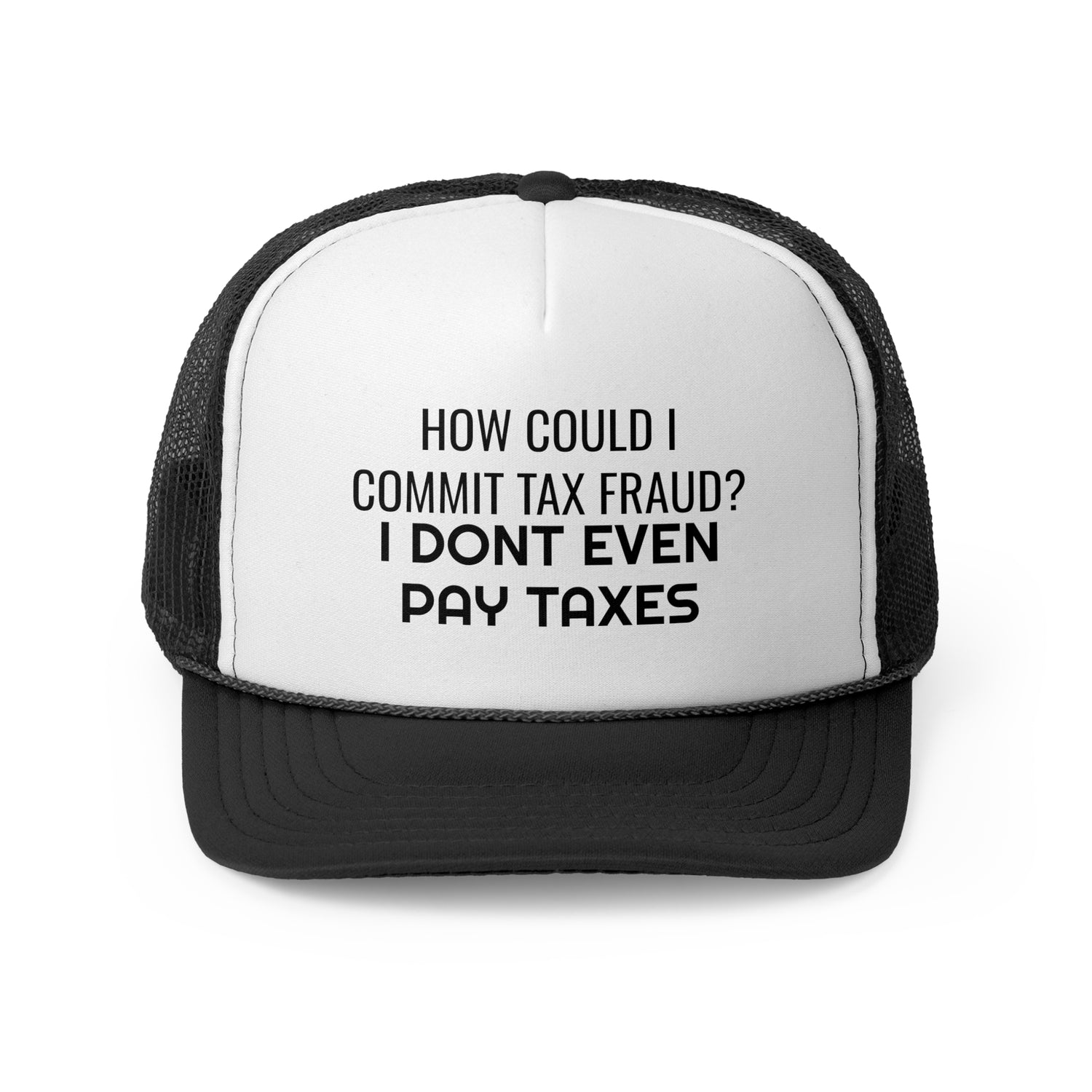 Tax Fraud Trucker Cap - SatireMerch