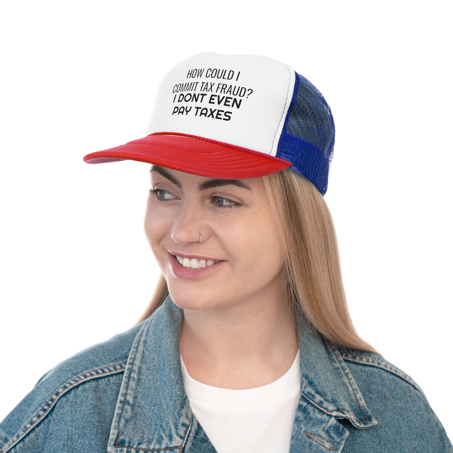Tax Fraud Trucker Cap - SatireMerch