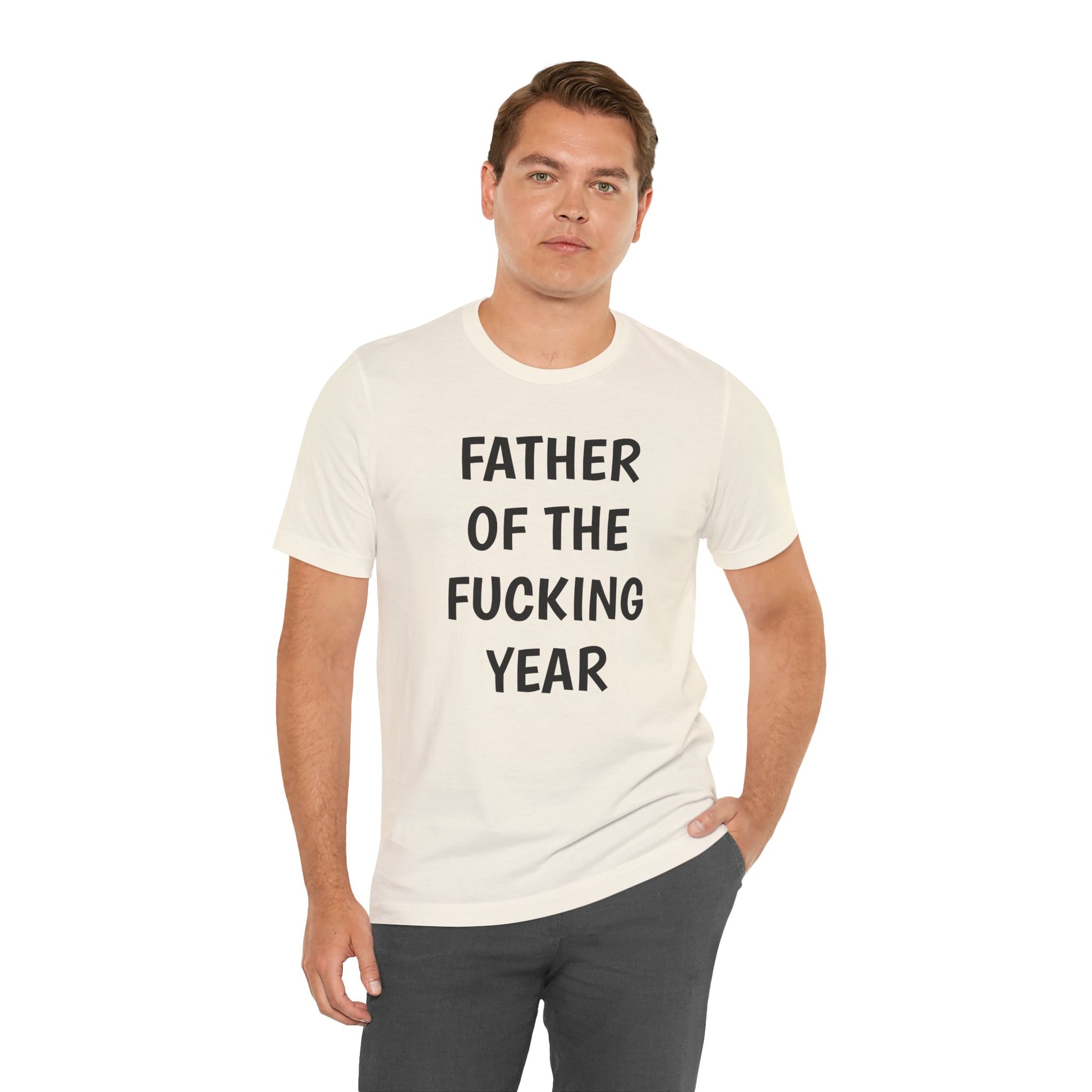 Father of the Year T-Shirt - SatireMerch