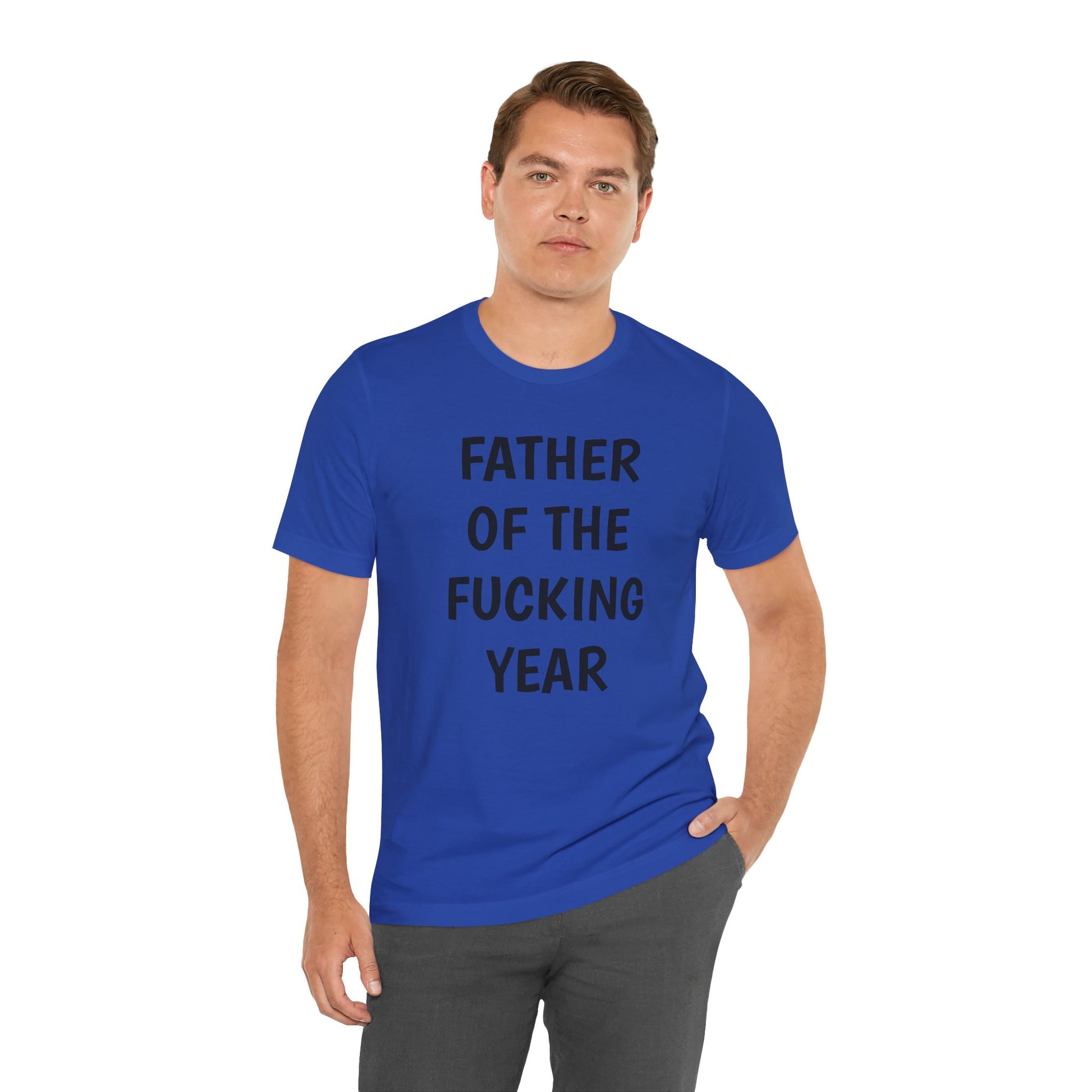 Father of the Year T-Shirt - SatireMerch
