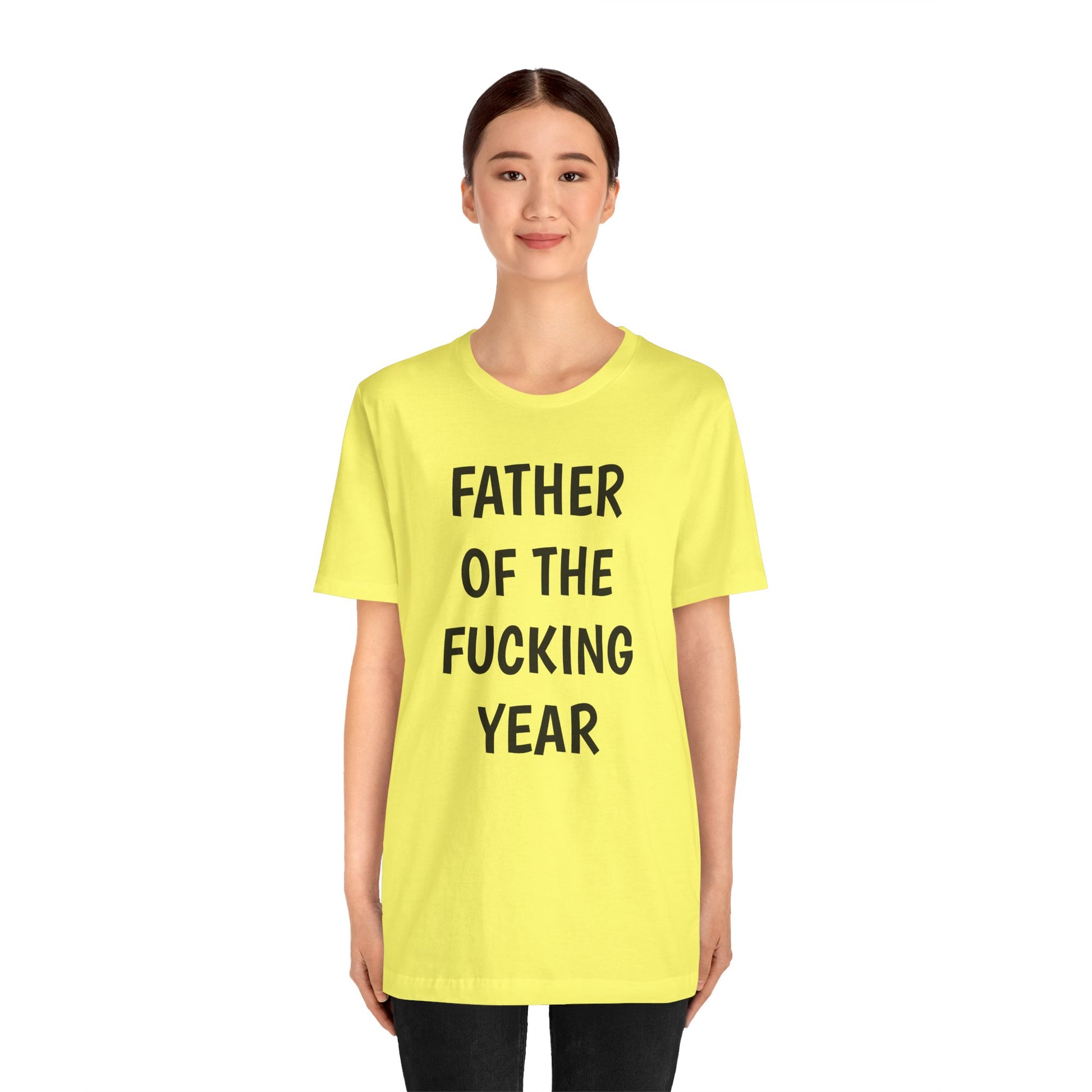 Father of the Year T-Shirt - SatireMerch