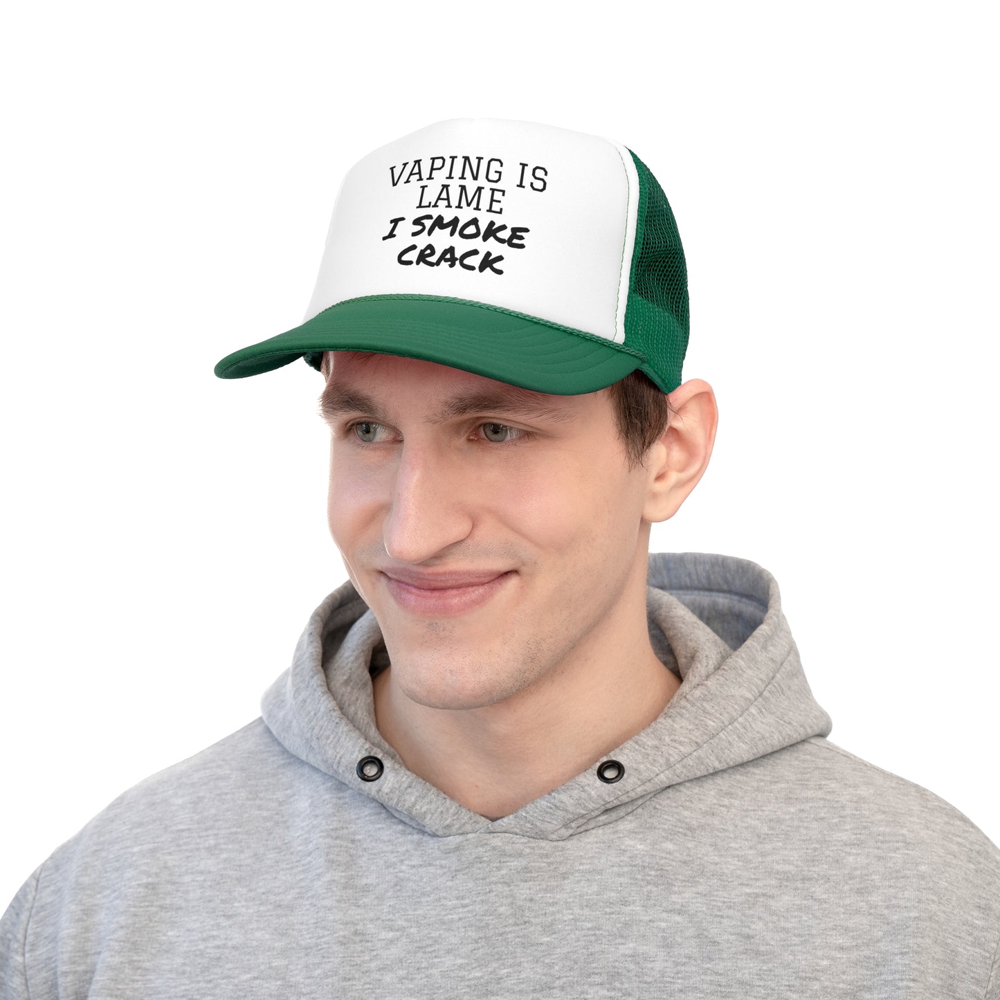 Vaping is Lame Trucker Cap - SatireMerch