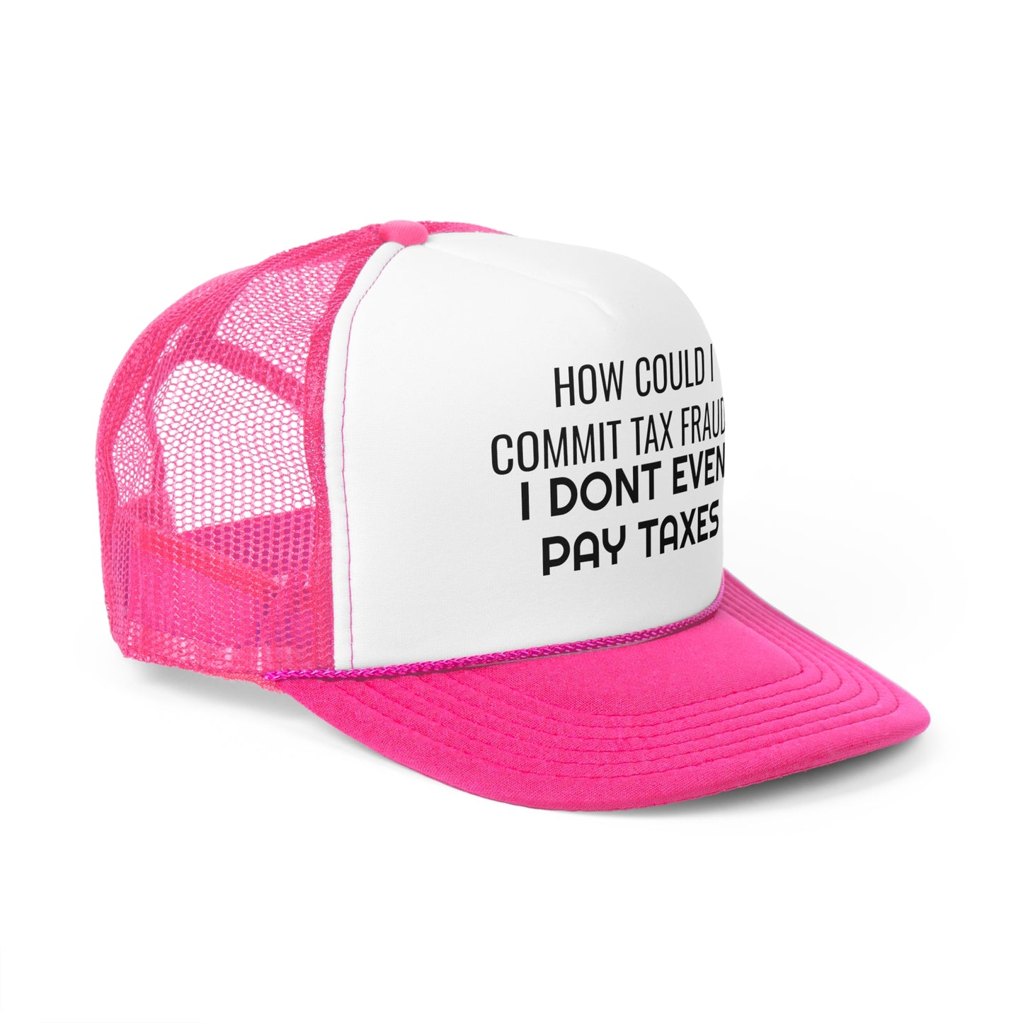 Tax Fraud Trucker Cap - SatireMerch