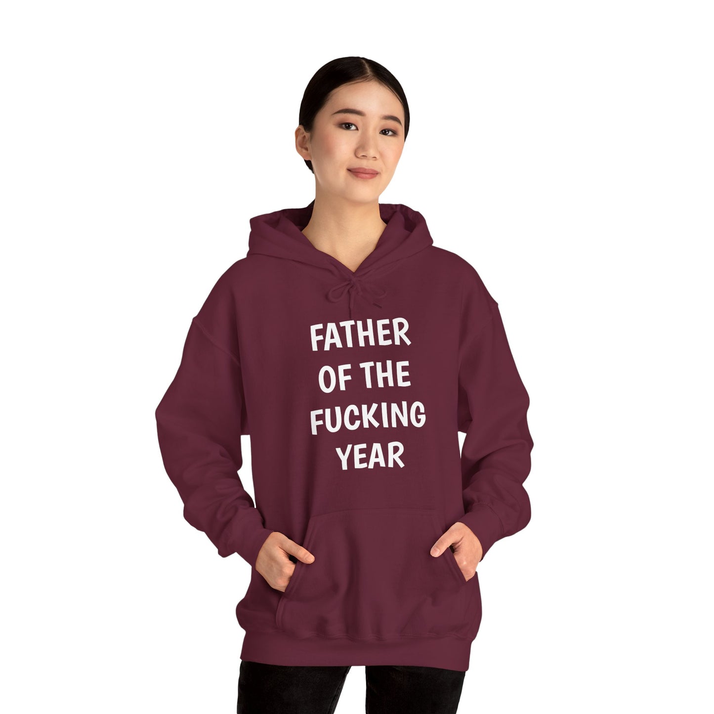 Father of the Year Hoodie - SatireMerch