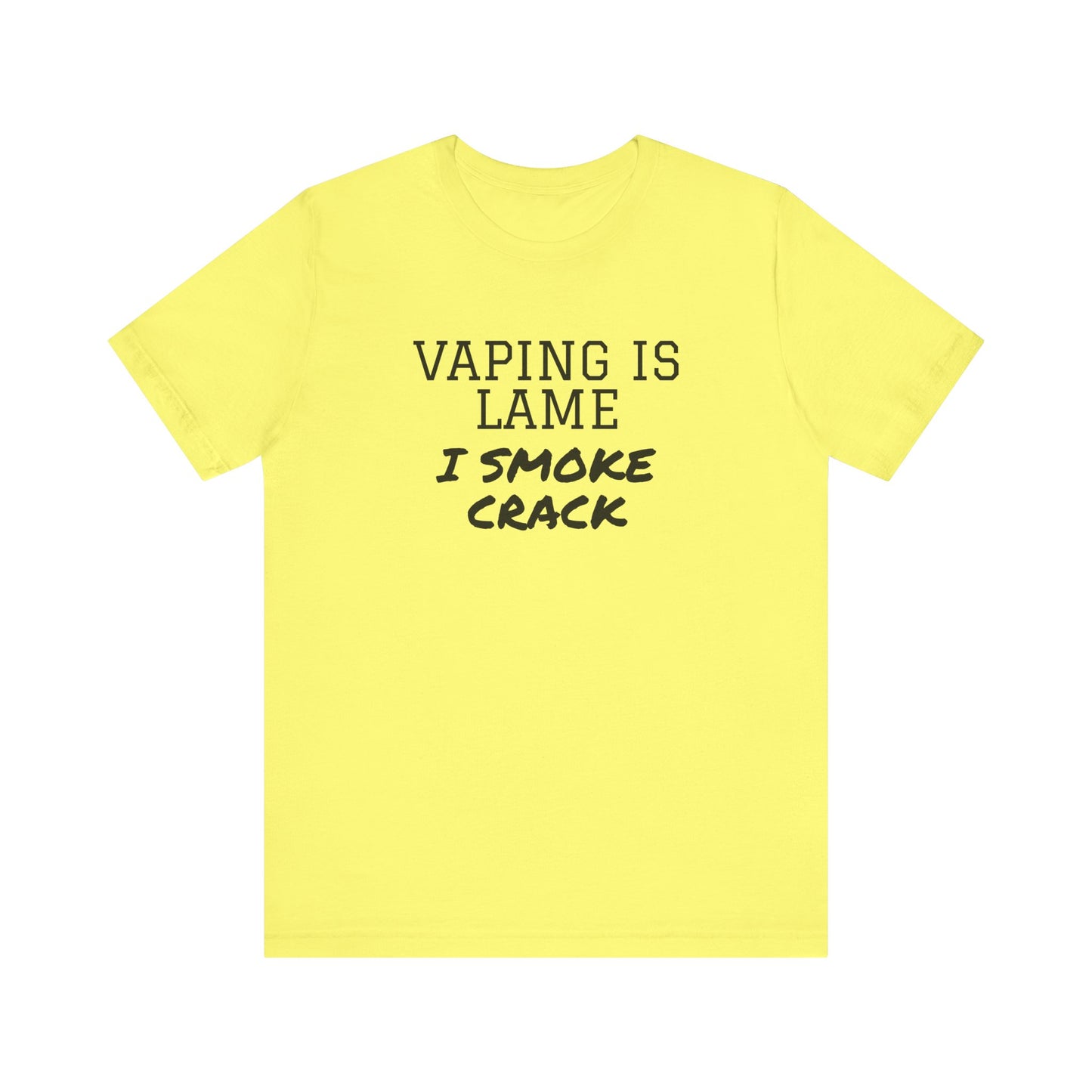 Vaping is Lame T-Shirt - SatireMerch