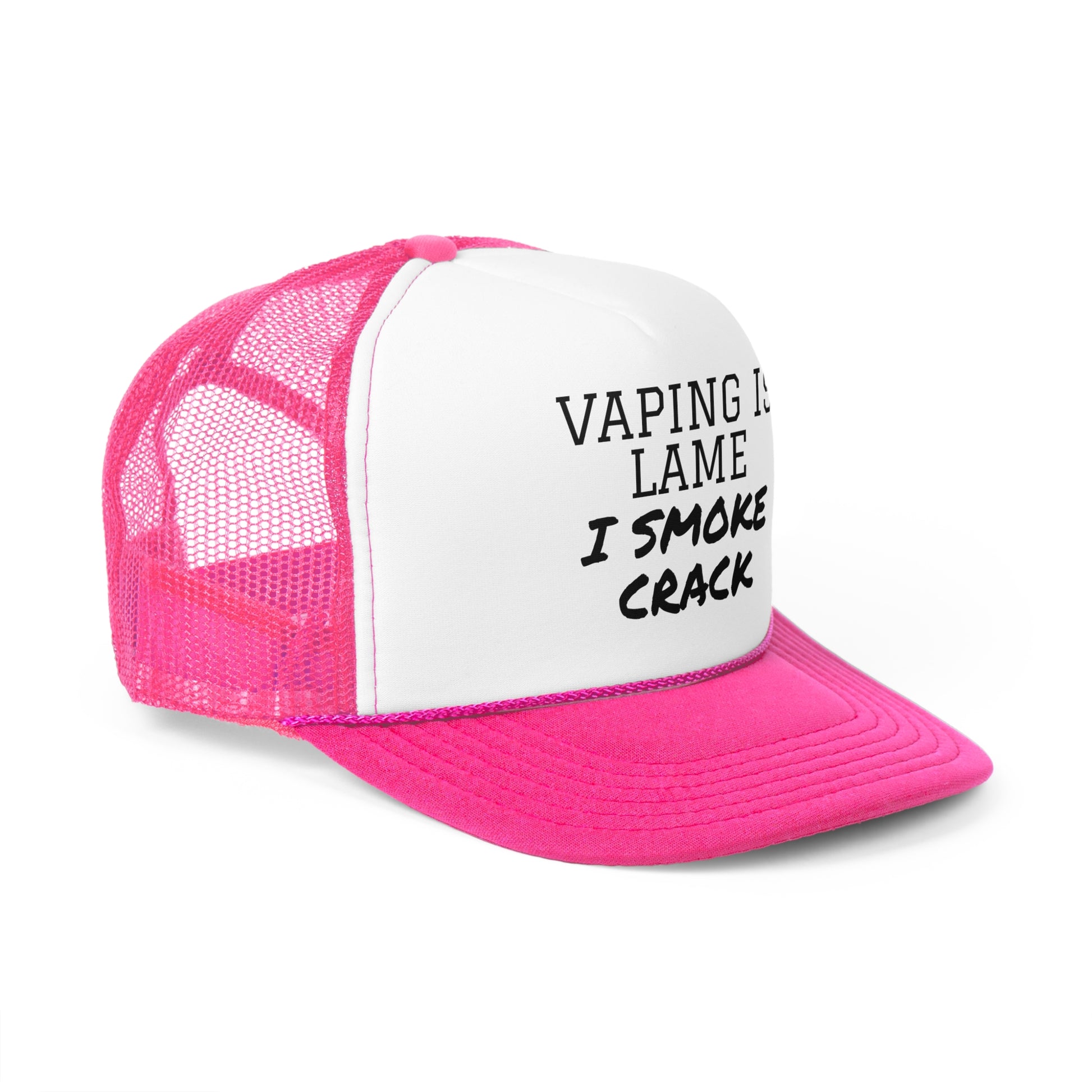 Vaping is Lame Trucker Cap - SatireMerch
