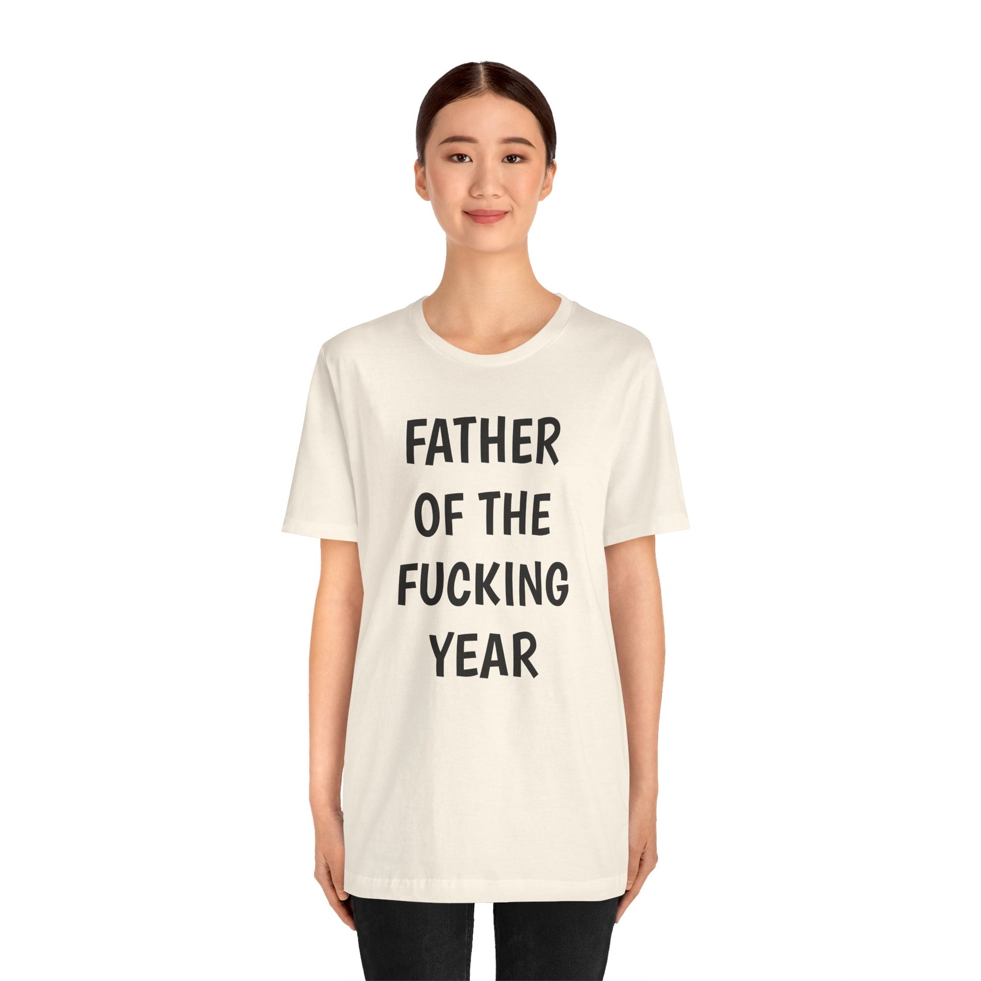 Father of the Year T-Shirt - SatireMerch